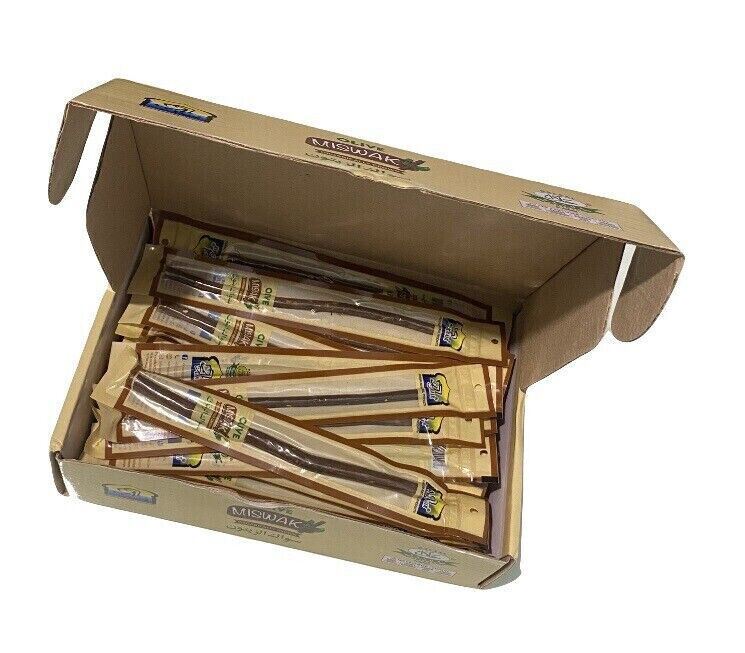 Organic OLIVE MISWAK Natural Toothbrush Fresh Stick (3 Pieces) - Picture 3 of 4