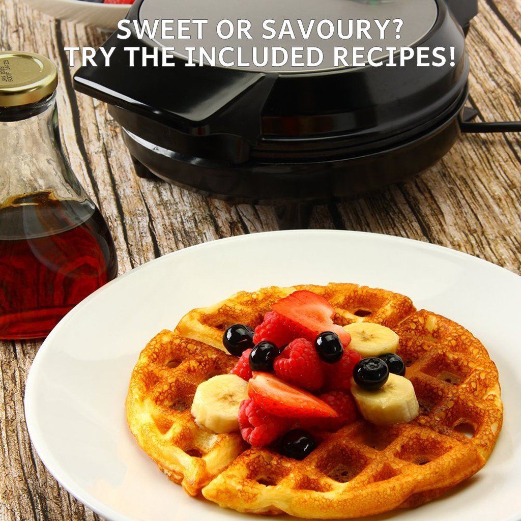 Waffle Maker Machine - Waffle Mix | Round or Square design | Global Gourmet - Produktbild 4