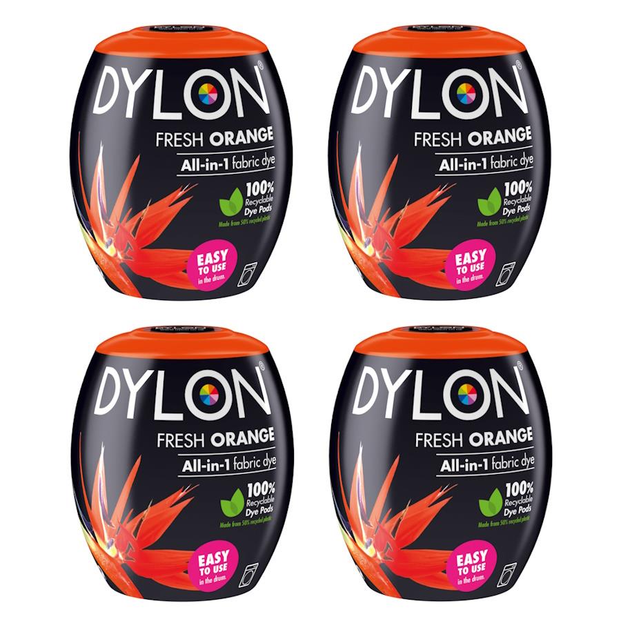 4 Pack Dylon All-in-one Fabric Dye Pods (various)