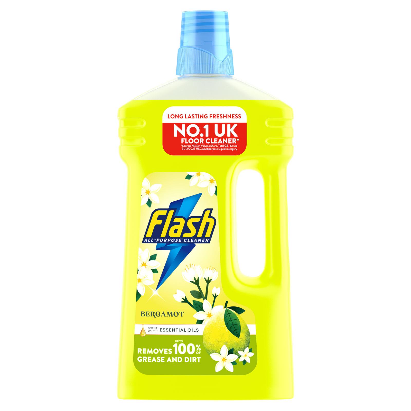 Flash All Purpose Cleaners with Essential Oils 1ltr – Removes Dirt & Grease
