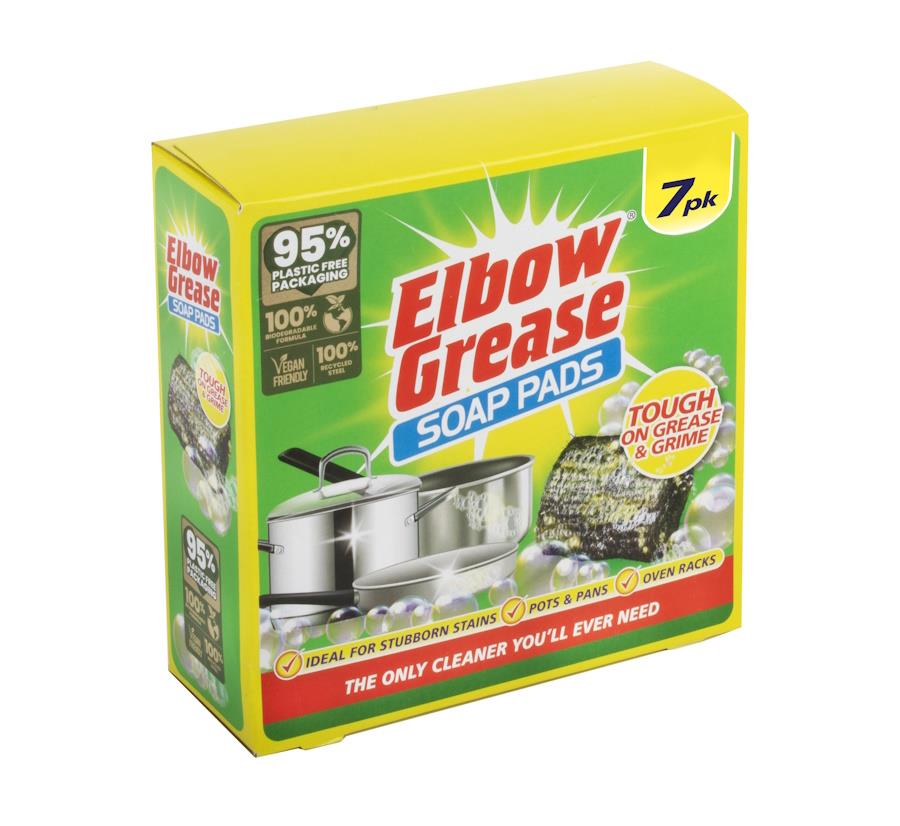 Elbow Grease Soap Pads, Tough on Grease and Grime