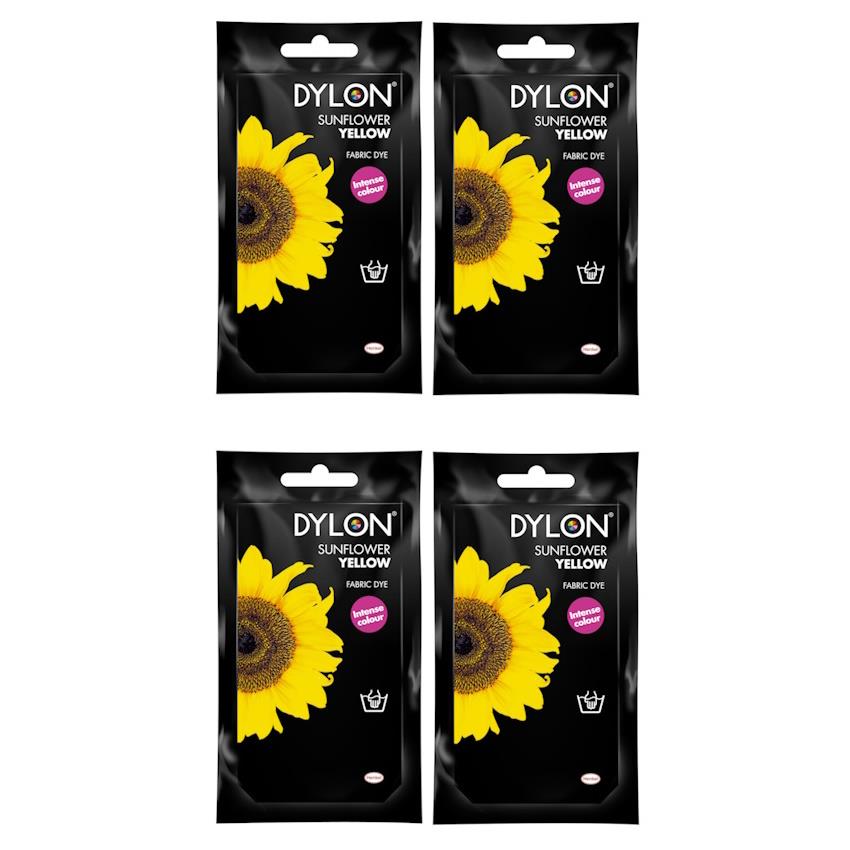 4 Pack Dylon Fabric Dye Satchets 50g (various)