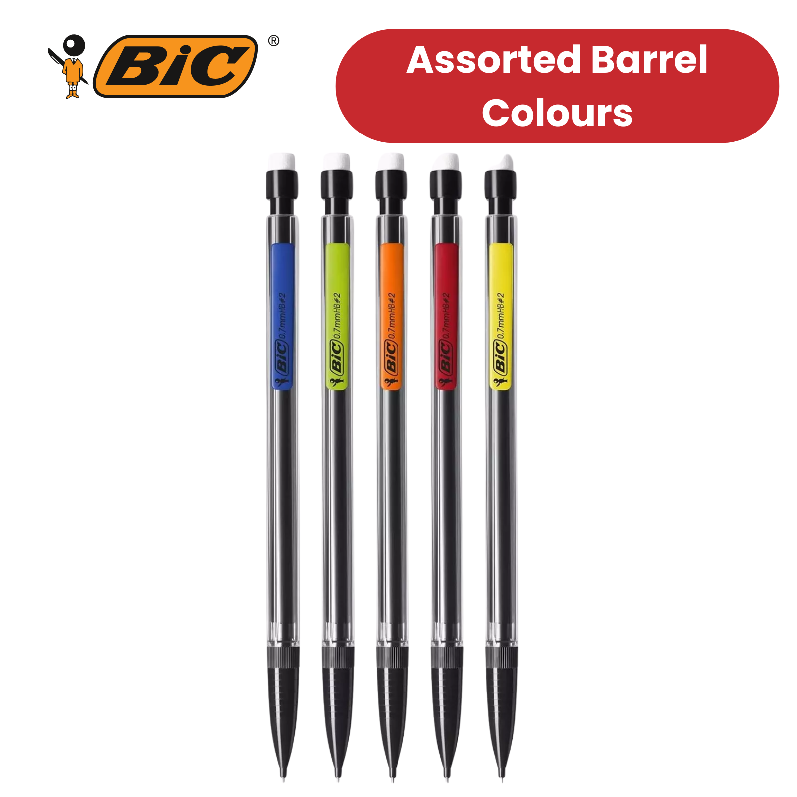 BIC BIC-MATIC AUTOMATISCHER BLEISTIFT - 12ER-er-Pack - Bild 6 von 7