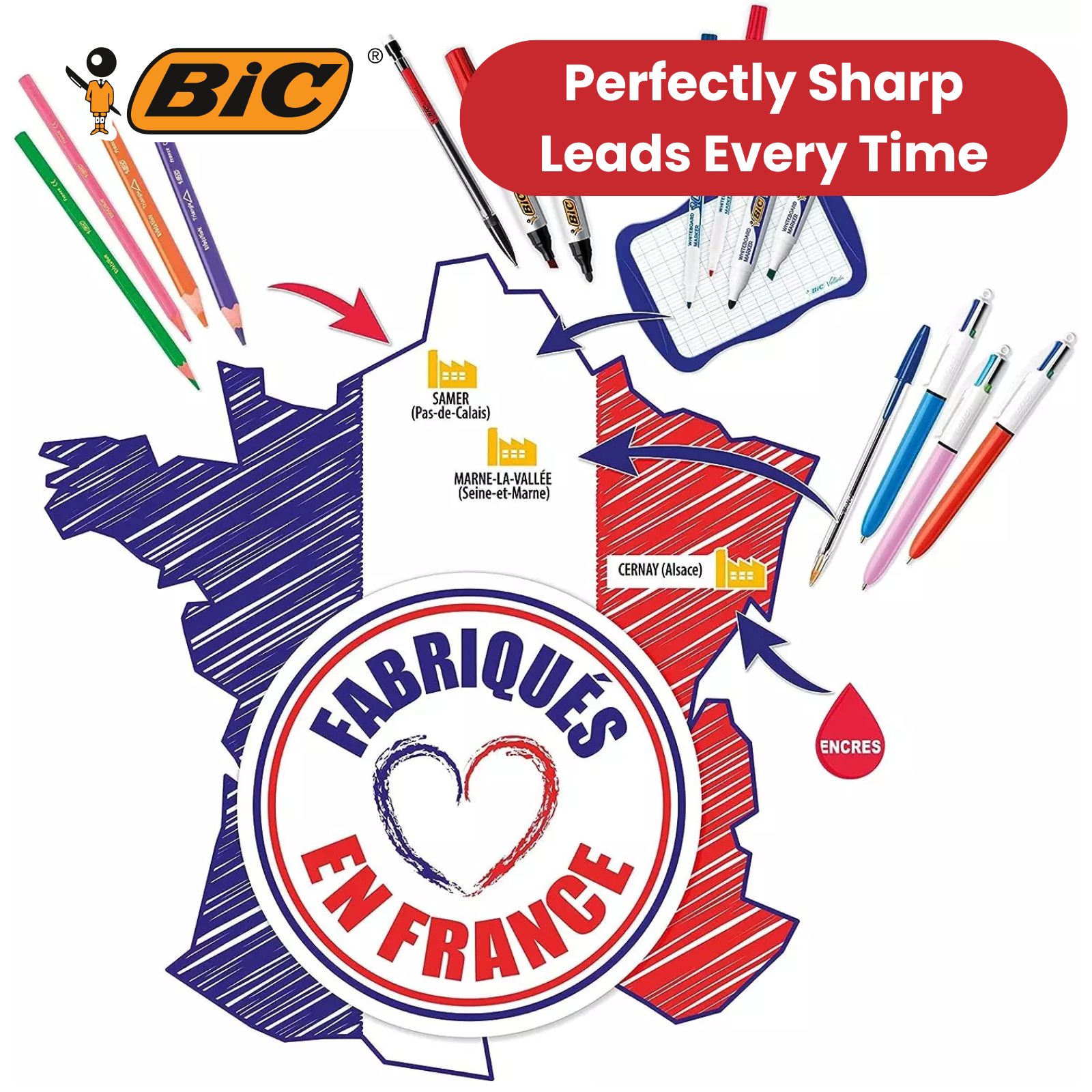 BIC BIC-MATIC AUTOMATISCHER BLEISTIFT - 12ER-er-Pack - Bild 3 von 7