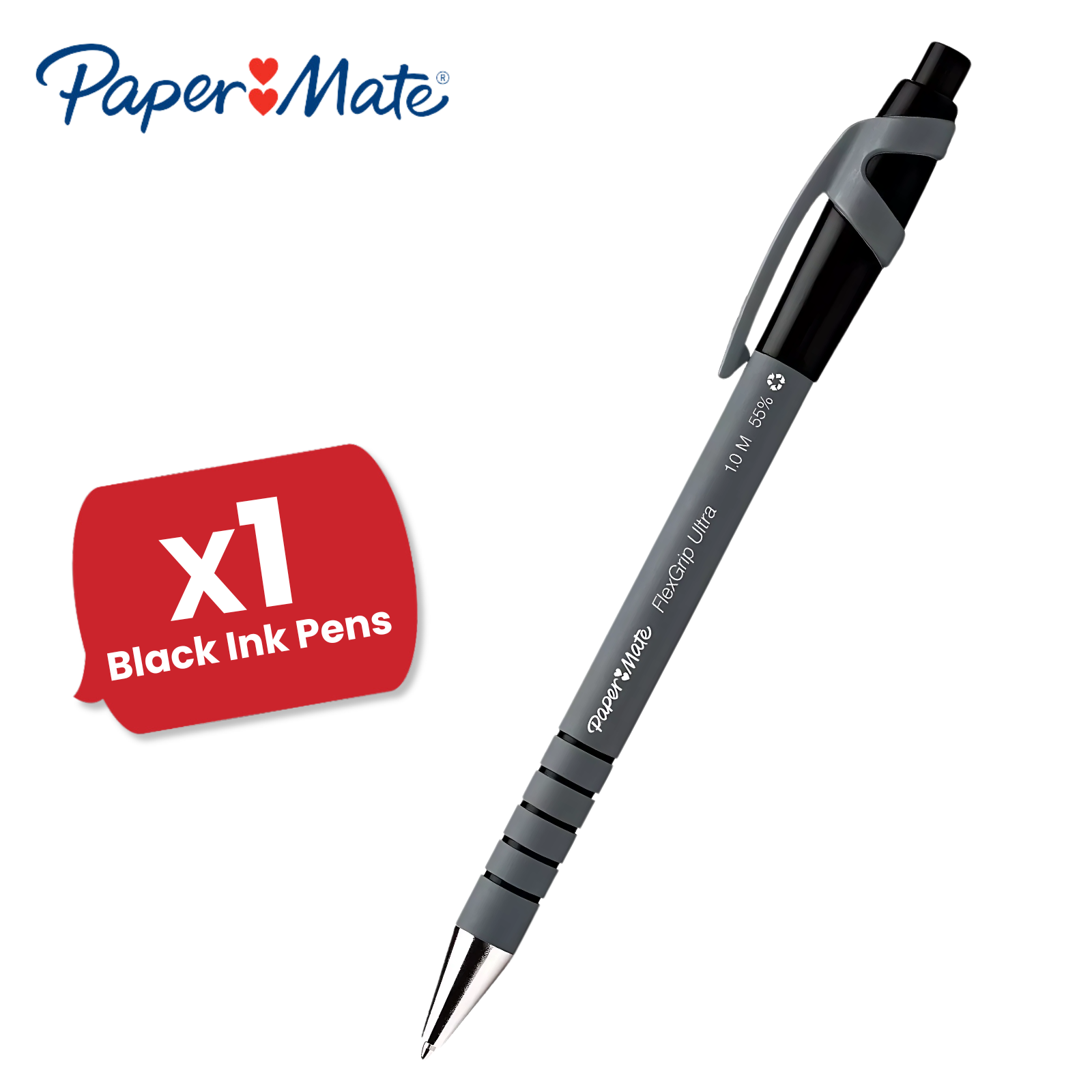 Pens For Writing Paper Mate FlexGrip Ultra Fine Ballpoint Pens