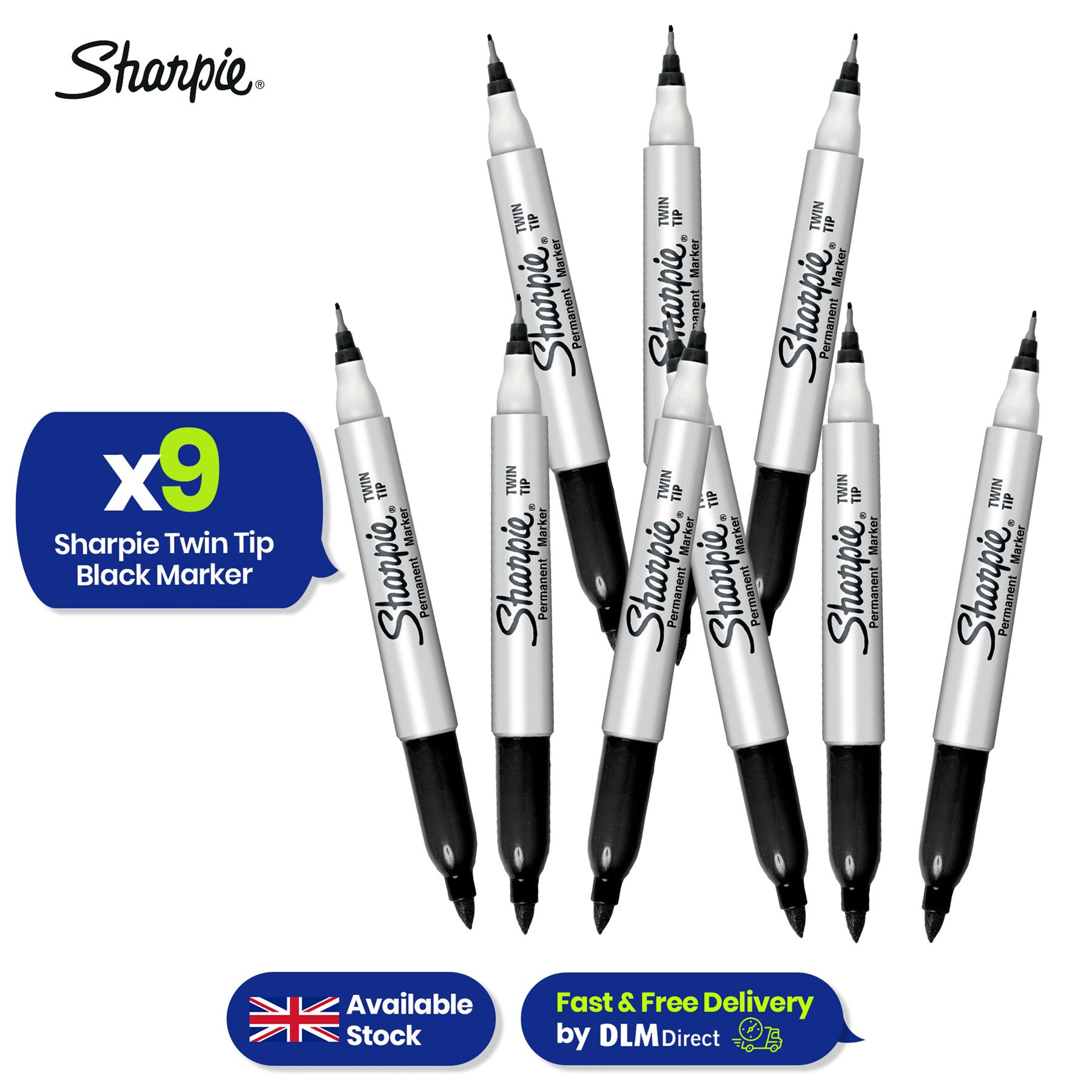Sharpie Doppelseitiger Stift - Fein & Ultrafein Schwarz Doppelspitze Stift für Kunstprojekte - Bild 26 von 40