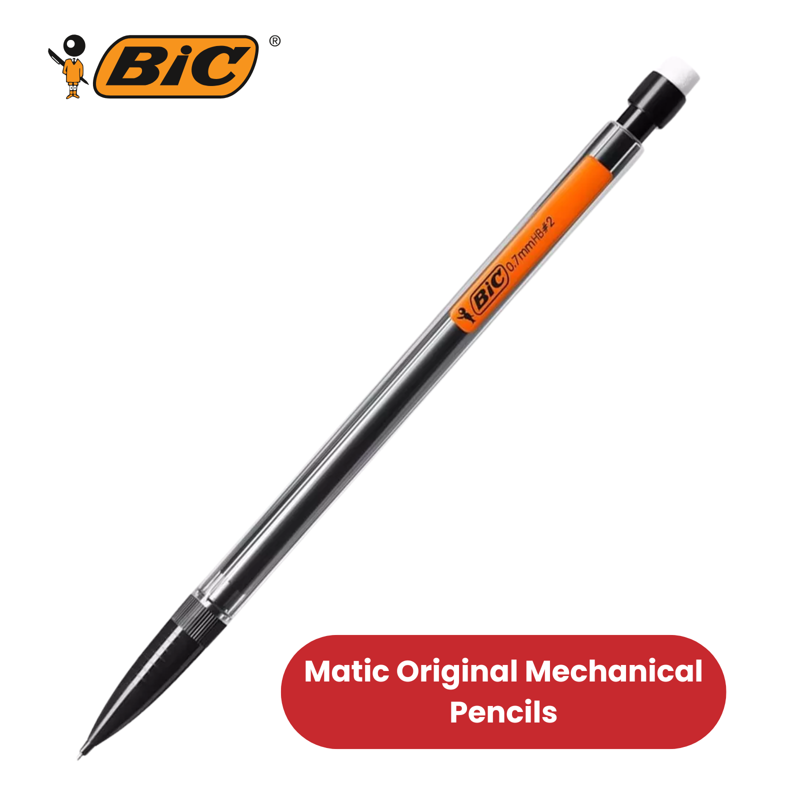BIC BIC-MATIC AUTOMATISCHER BLEISTIFT - 12ER-er-Pack - Bild 2 von 7