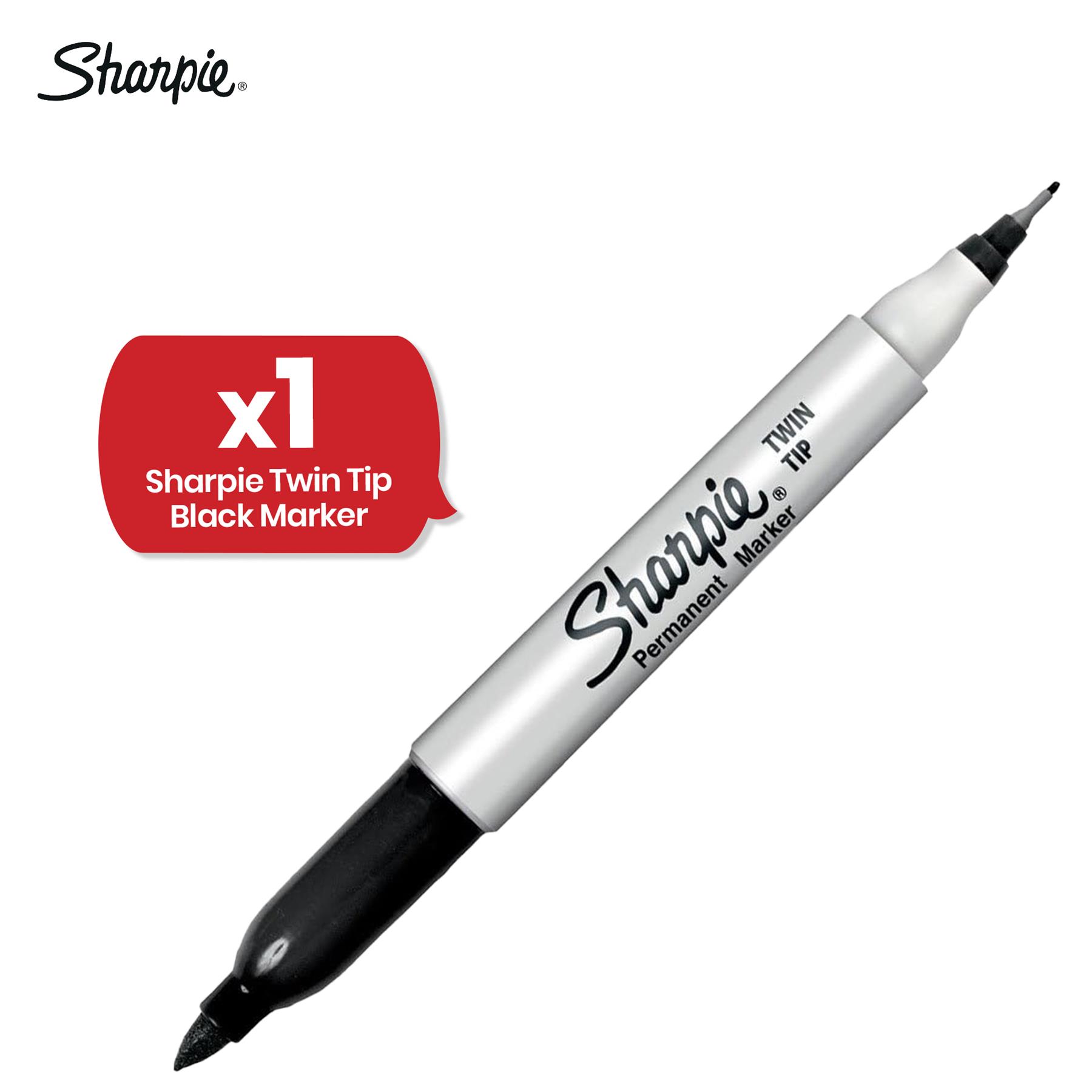 Sharpie Doppelseitiger Stift - Fein & Ultrafein Schwarz Doppelspitze Stift für Kunstprojekte - Bild 9 von 40
