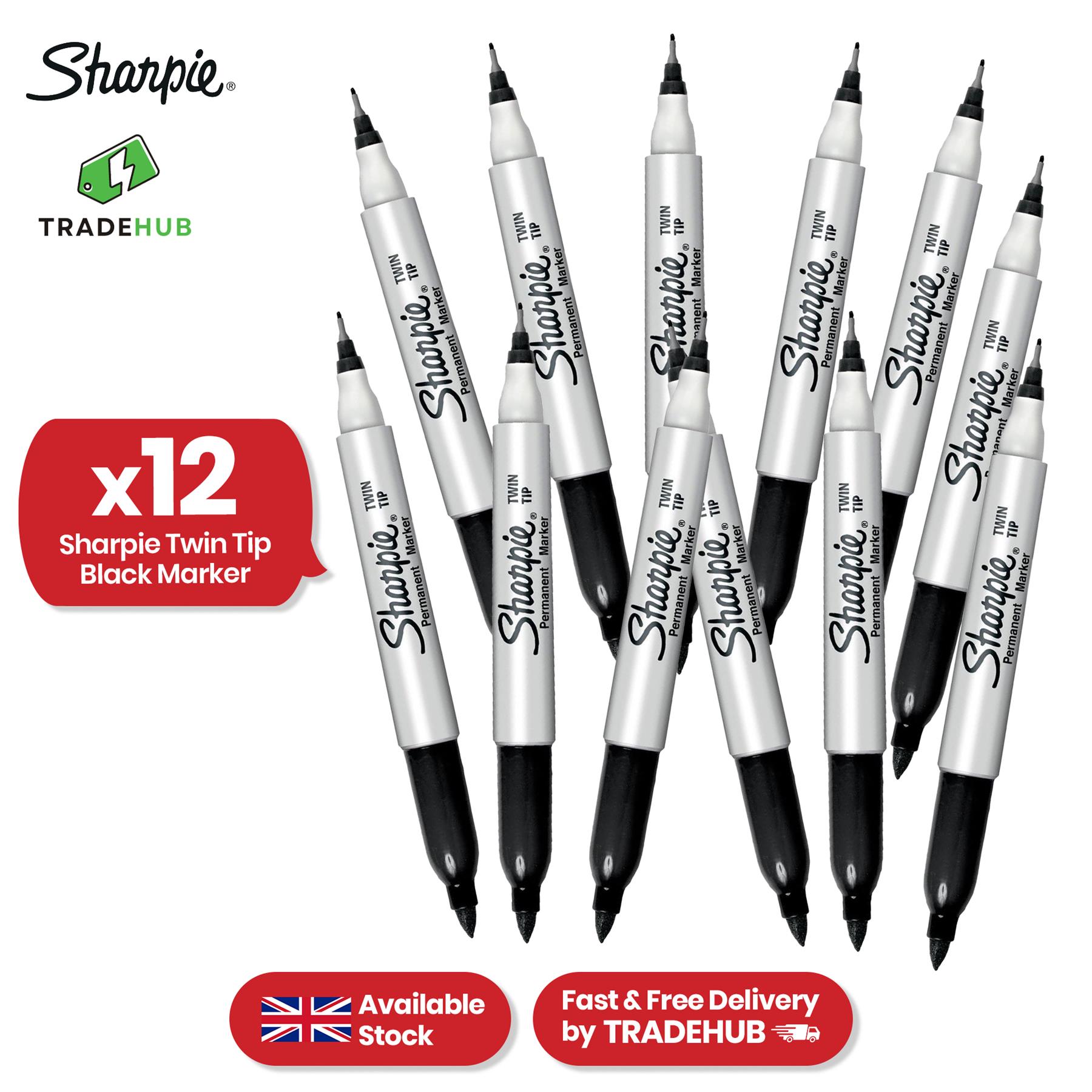 Sharpie Doppelseitiger Stift - Fein & Ultrafein Schwarz Doppelspitze Stift für Kunstprojekte - Bild 32 von 40