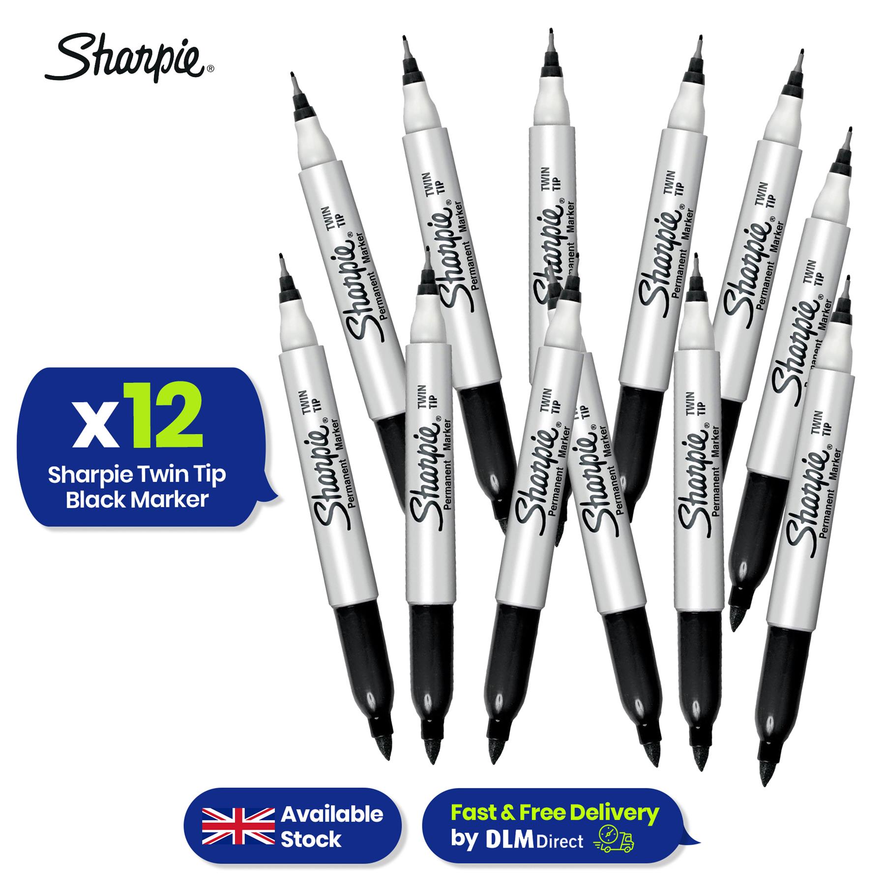 Sharpie Doppelseitiger Stift - Fein & Ultrafein Schwarz Doppelspitze Stift für Kunstprojekte - Bild 30 von 40