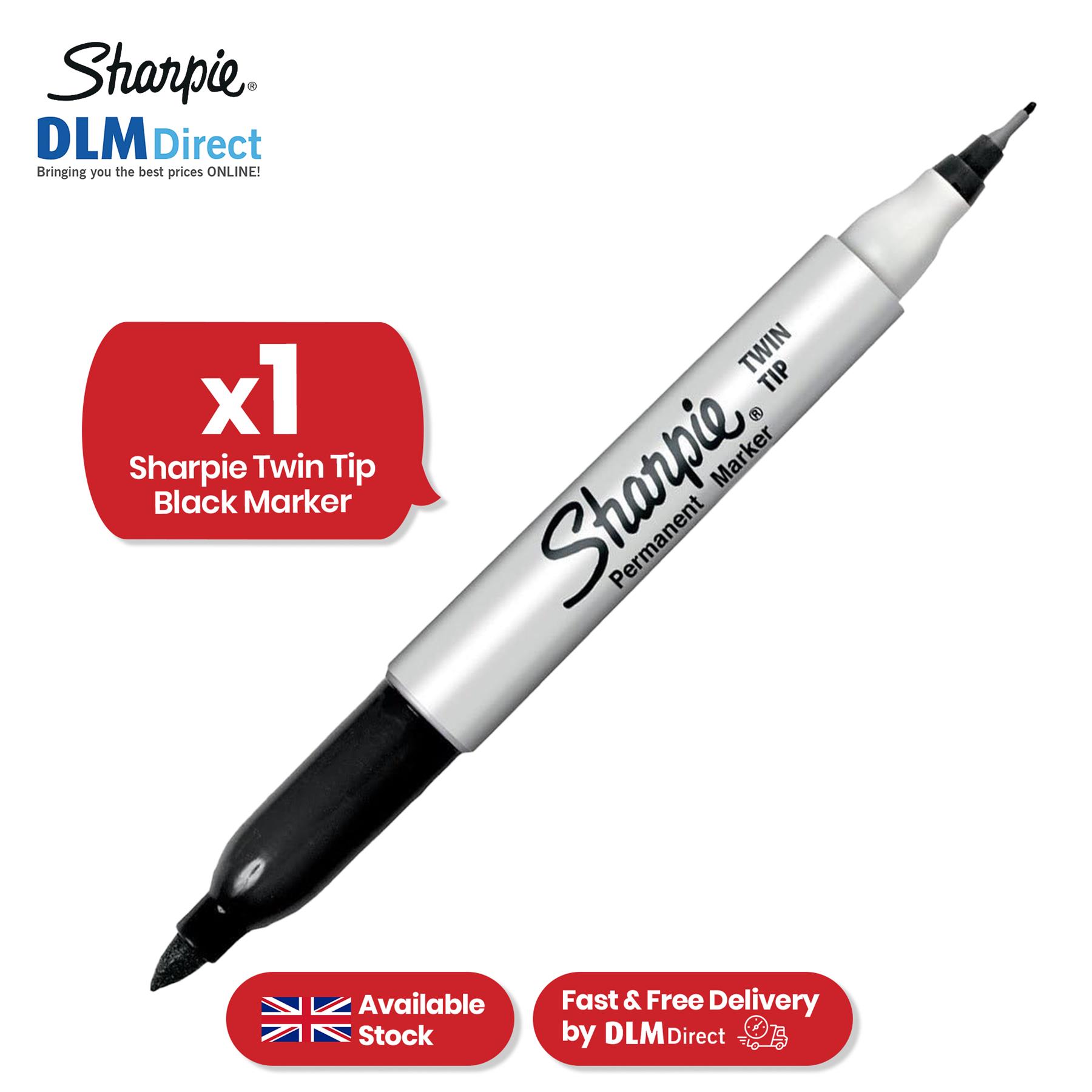 Sharpie Doppelseitiger Stift - Fein & Ultrafein Schwarz Doppelspitze Stift für Kunstprojekte - Bild 7 von 40