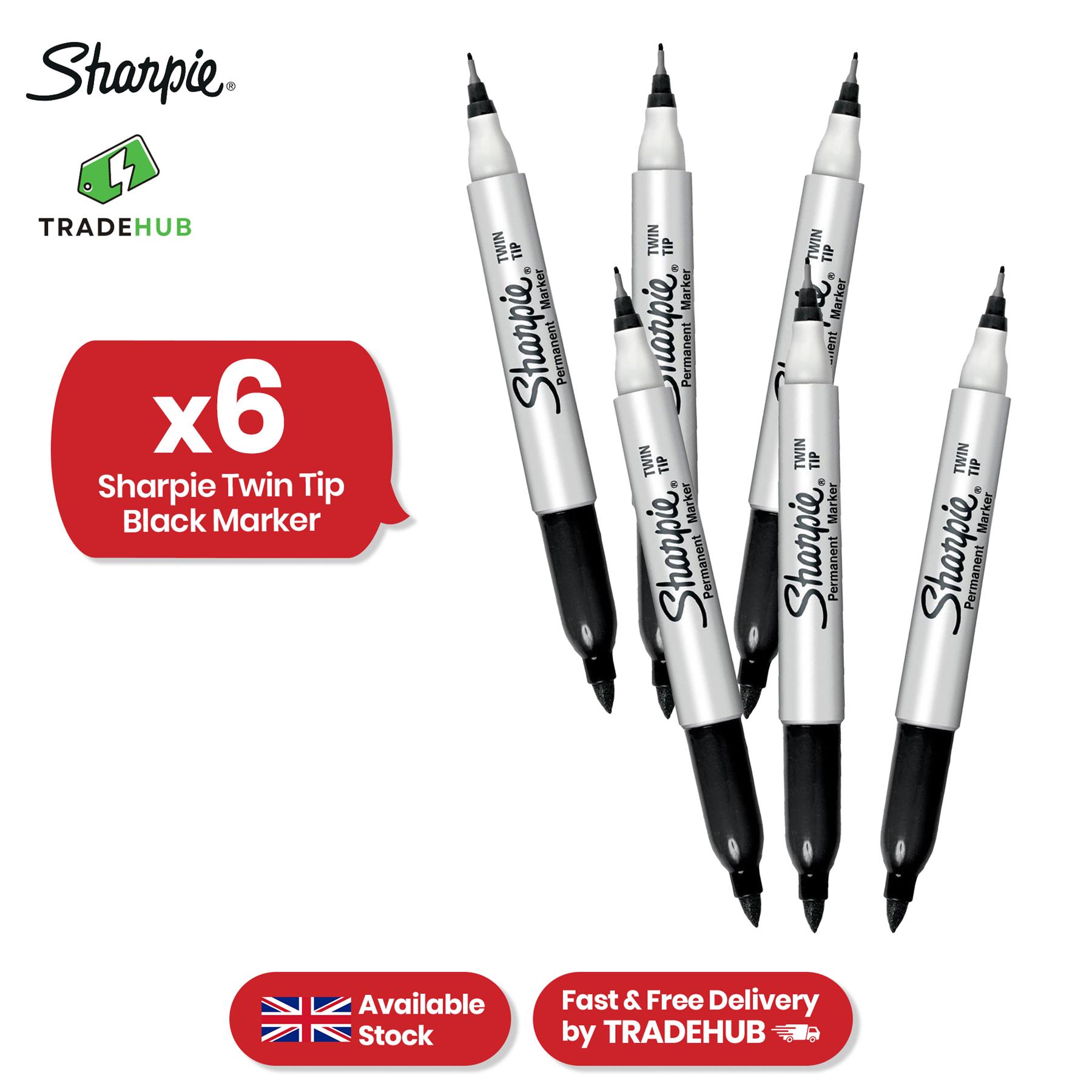 Sharpie Doppelseitiger Stift - Fein & Ultrafein Schwarz Doppelspitze Stift für Kunstprojekte - Bild 24 von 40