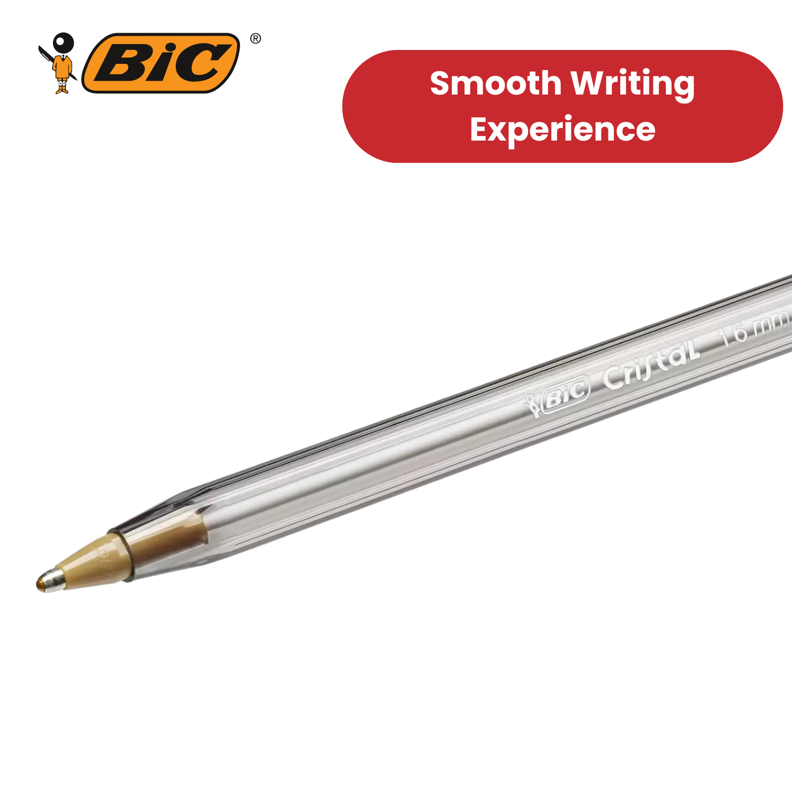 BiC Cristal Fun Kugelschreiber, Kugelschreiber Breite Spitze 1,6 mm Lila Tinte für Schule - Bild 12 von 23