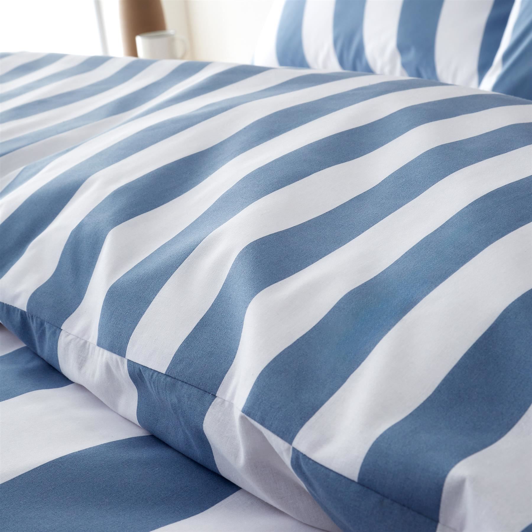 Duvet Cover Set Stripes Bedding Bed Set Quilt Cover Cove Stripe 3 Size 4 Colour - Picture 20 of 34