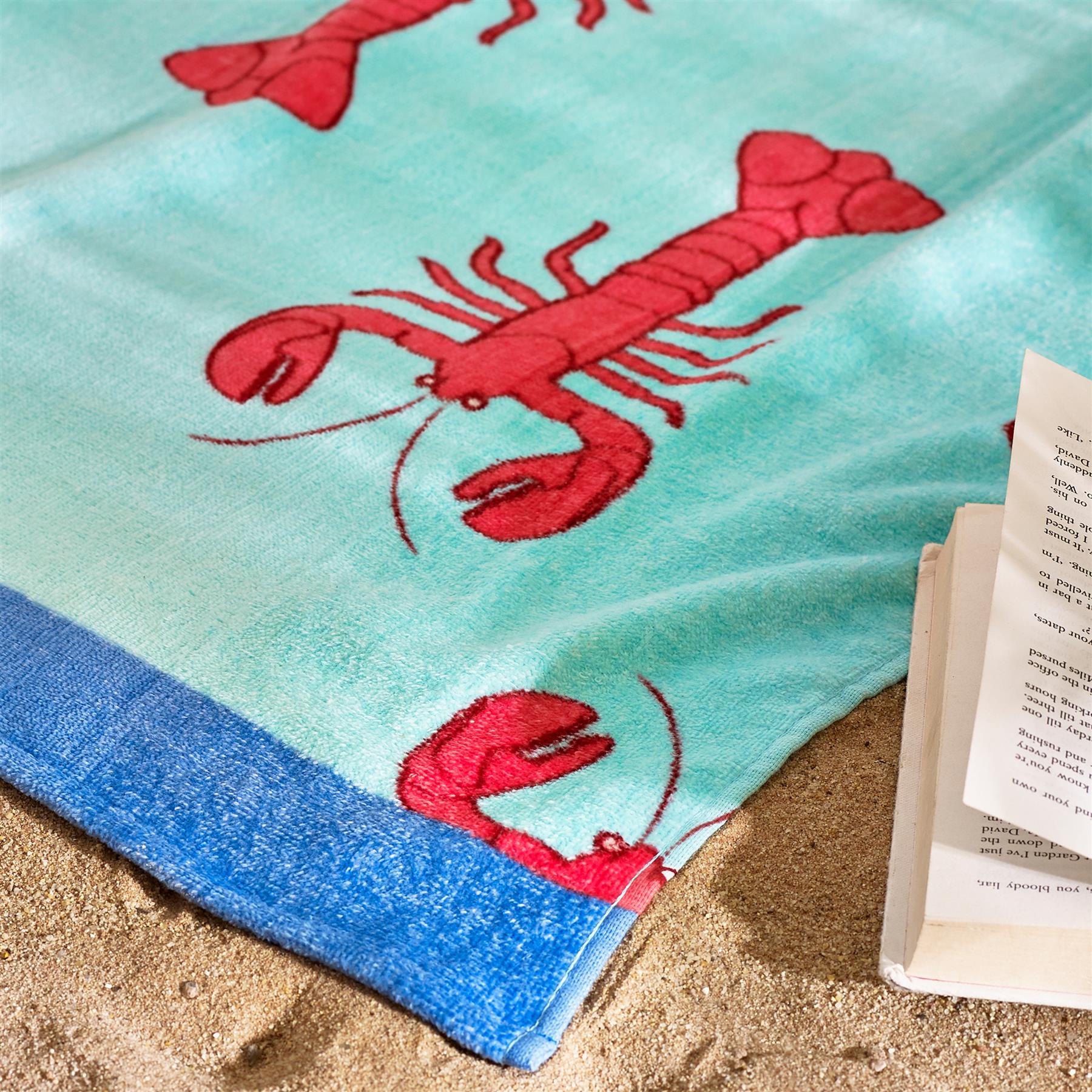 Catherine Lansfield Beach Towel Sunbed Lounger Cotton Patterned Plain - Picture 29 of 52