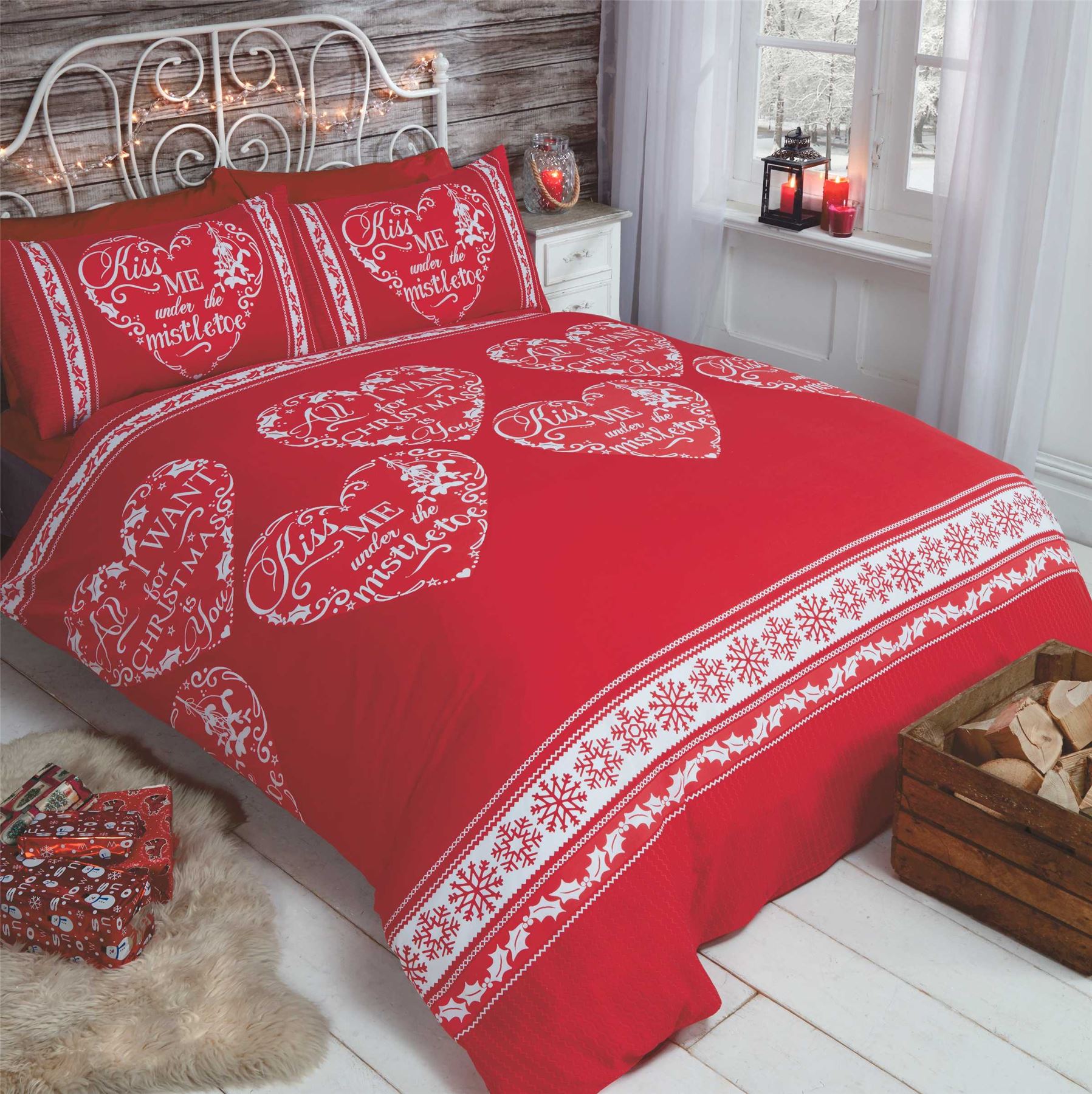 Christmas bedding uk Buy