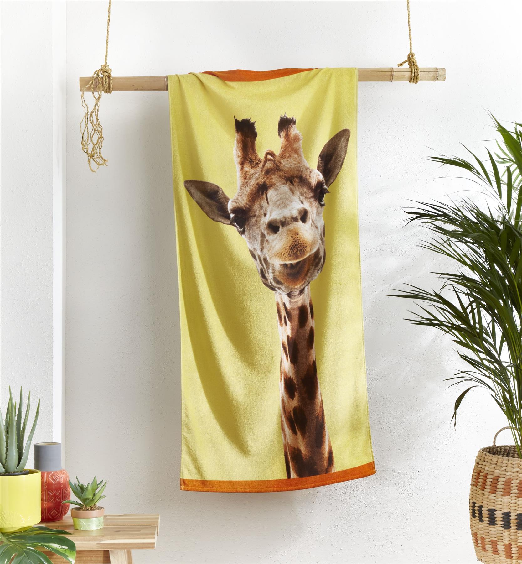 Catherine Lansfield Beach Towel Sunbed Lounger Cotton Patterned Plain - Picture 17 of 52
