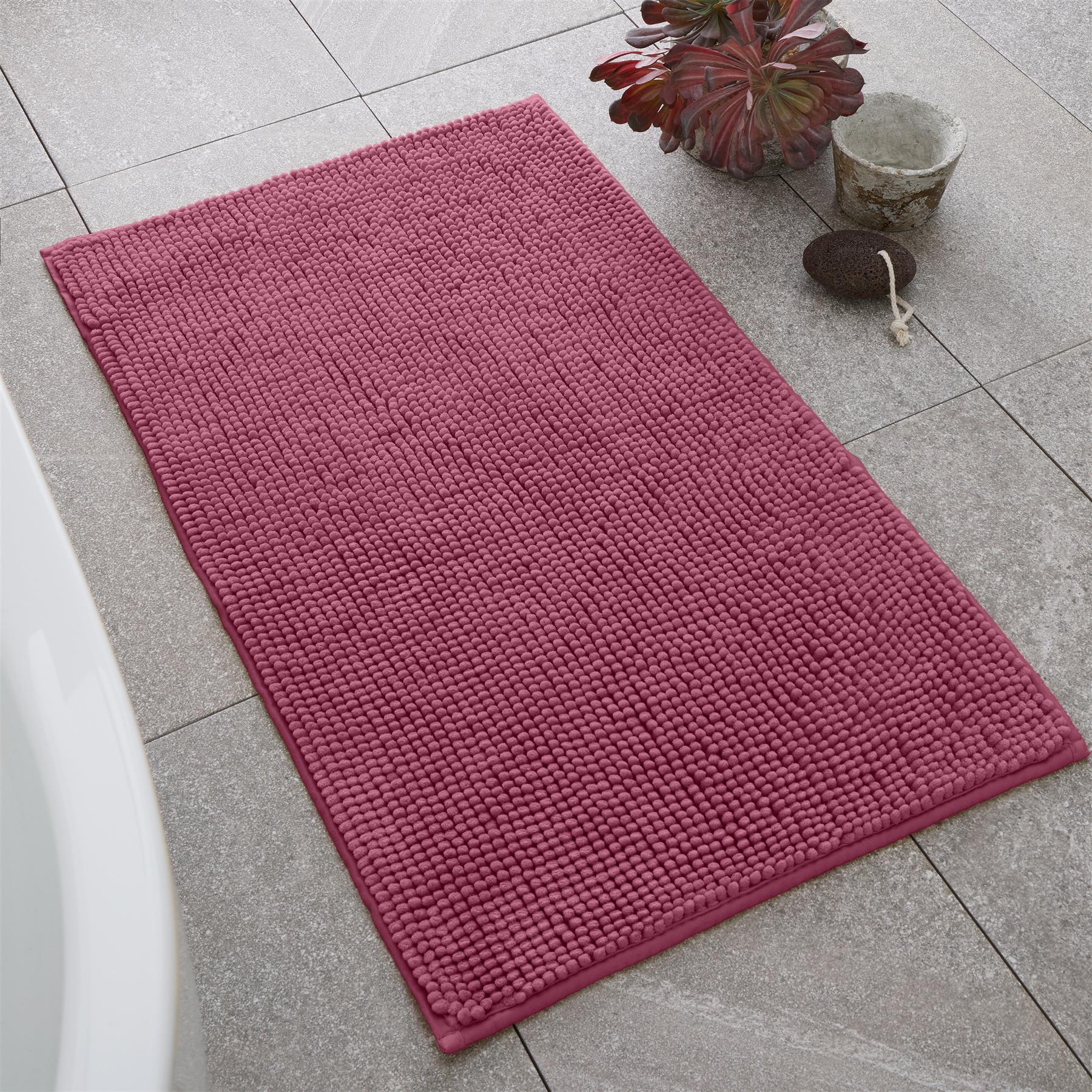 Catherine Lansfield Bobble Bath Mat Shower Mat for Bathroom Soft Absorbent