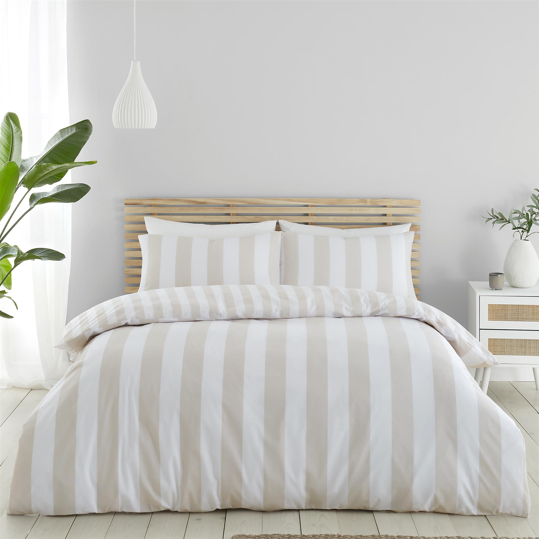 Duvet Cover Set Stripes Bedding Bed Set Quilt Cover Cove Stripe 3 Size 4 Colour - Picture 29 of 34