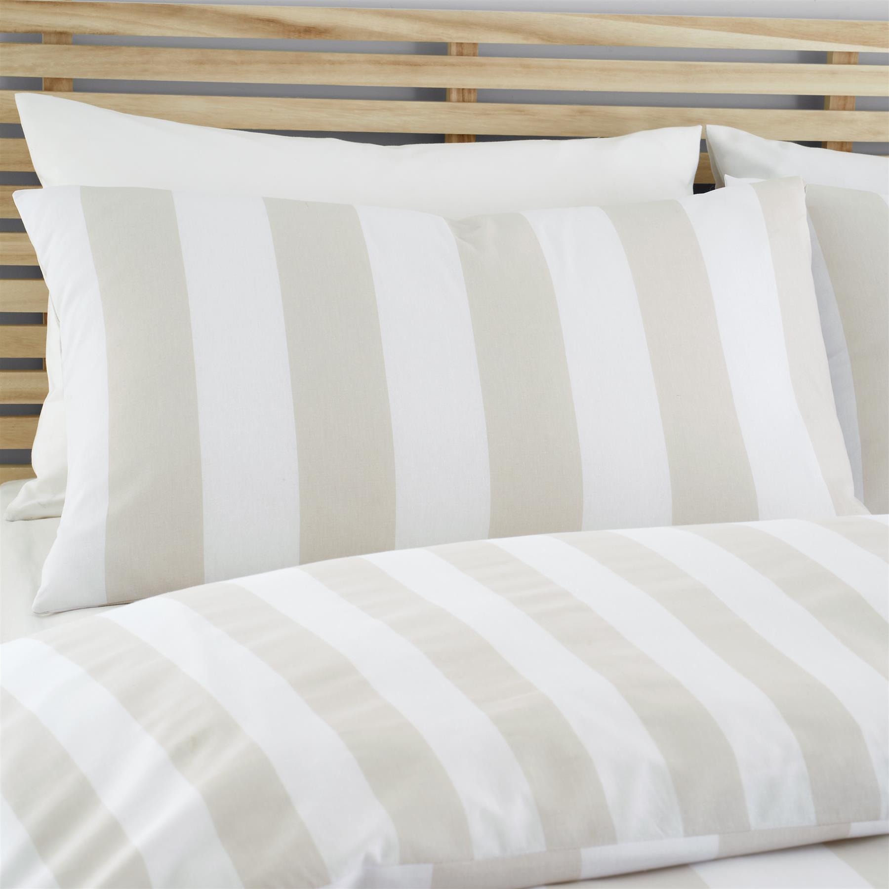 Duvet Cover Set Stripes Bedding Bed Set Quilt Cover Cove Stripe 3 Size 4 Colour - Picture 31 of 34