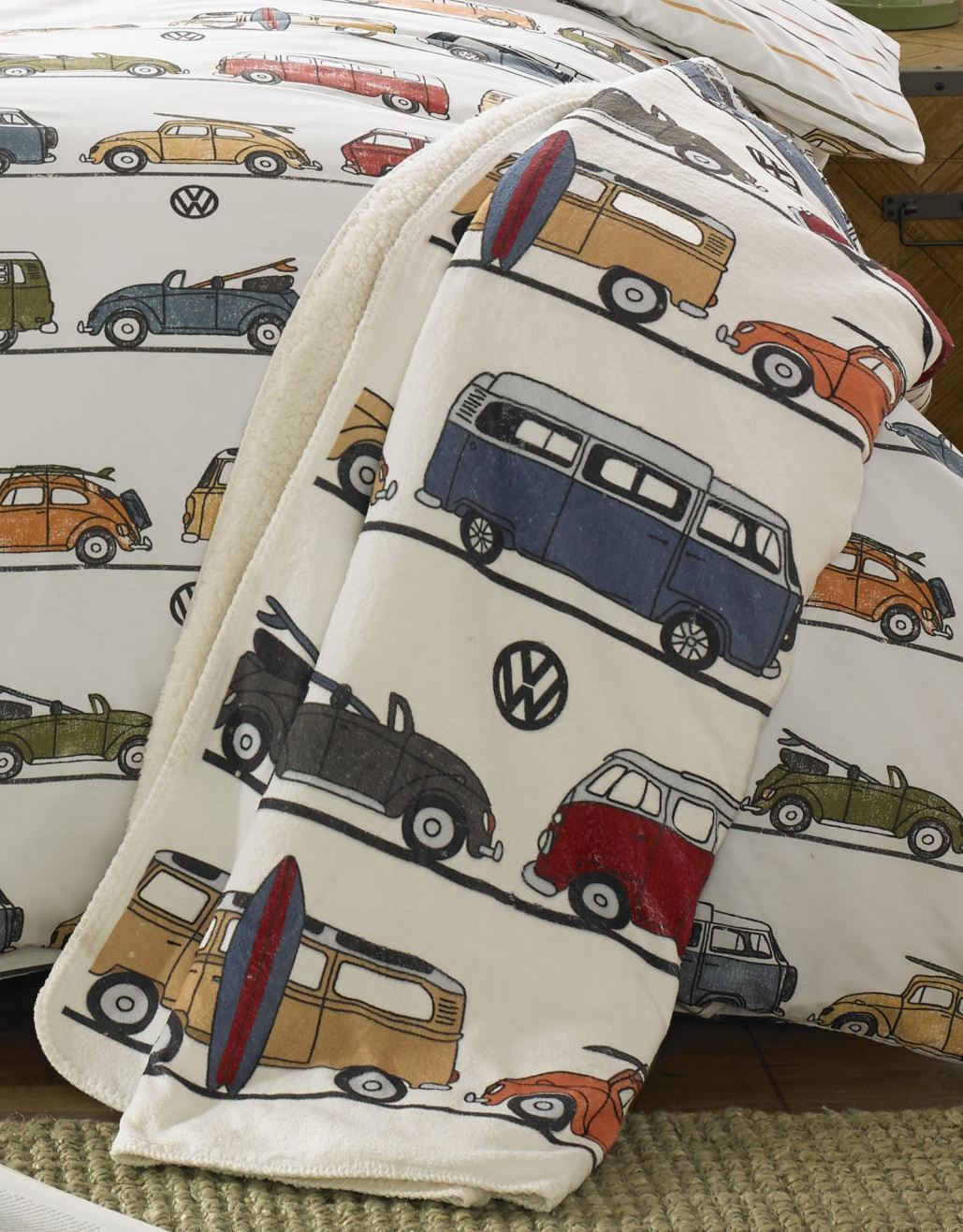 VW Volkswagen Quilt Duvet Cover Bedding Bed Sets Or Cushions Or Throw