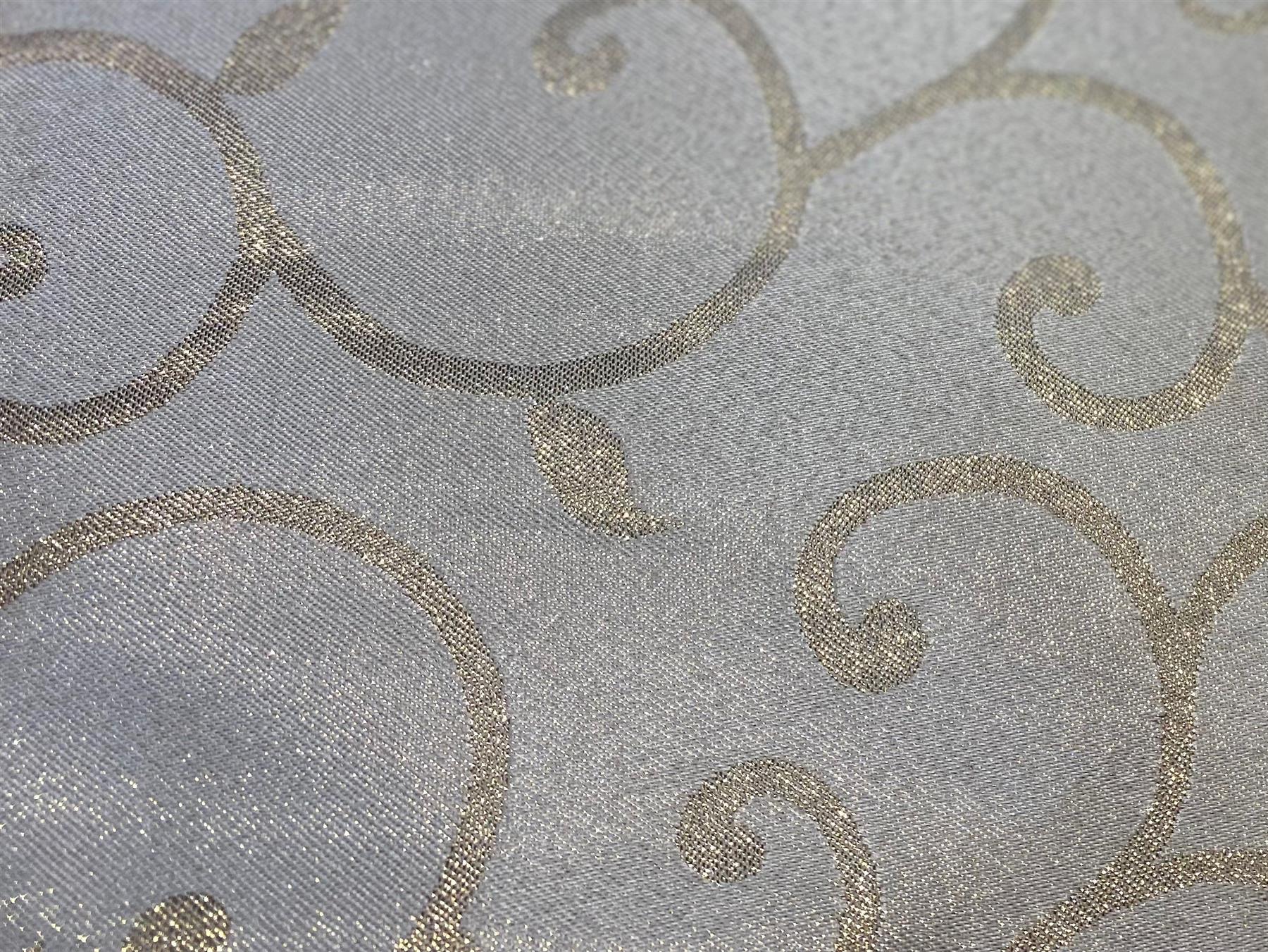 Table Cloth Runner Place Mat Tablecloth Gold Glitter Dining Room Accessories - Picture 6 of 6