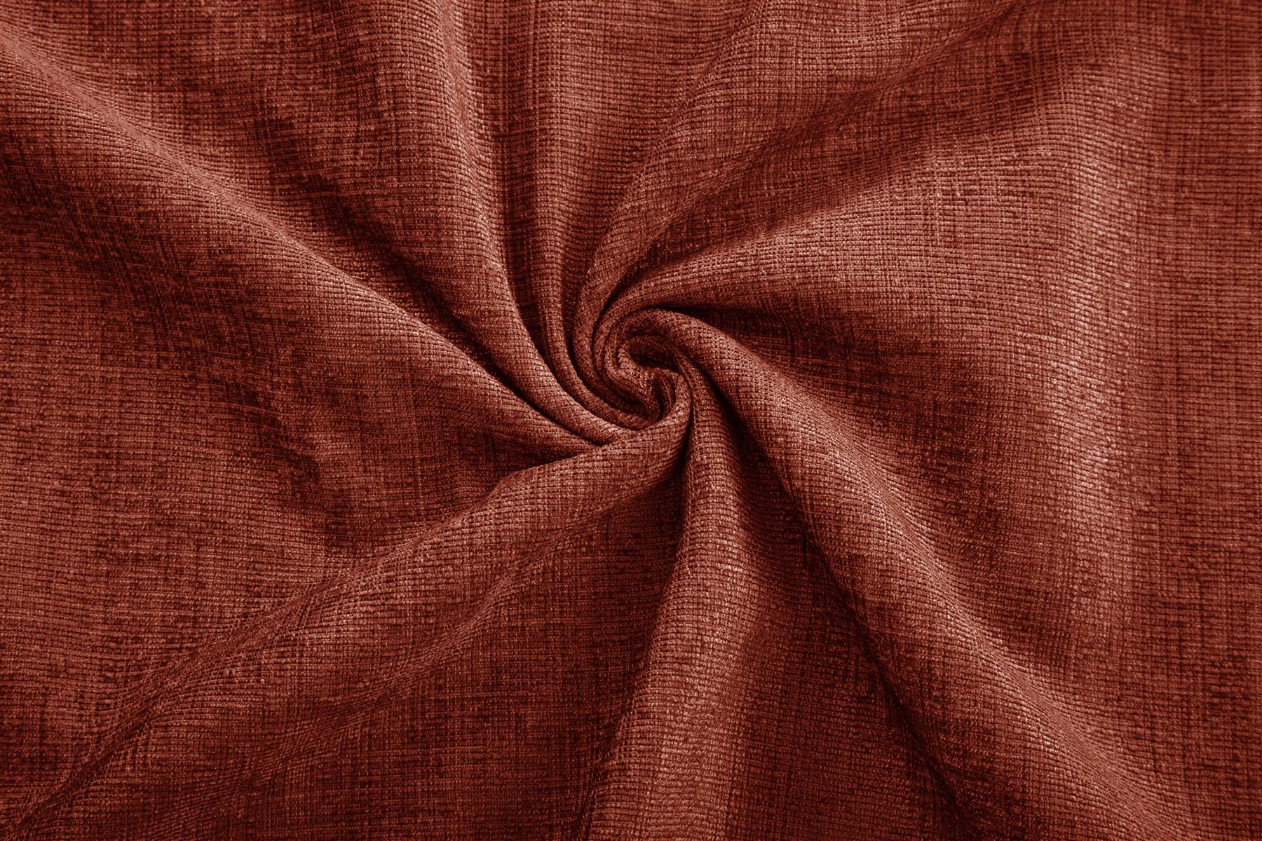 Thermally Lined Door Curtains Eyelet Ring Top Curtain Ready Made Chenille - Picture 31 of 31