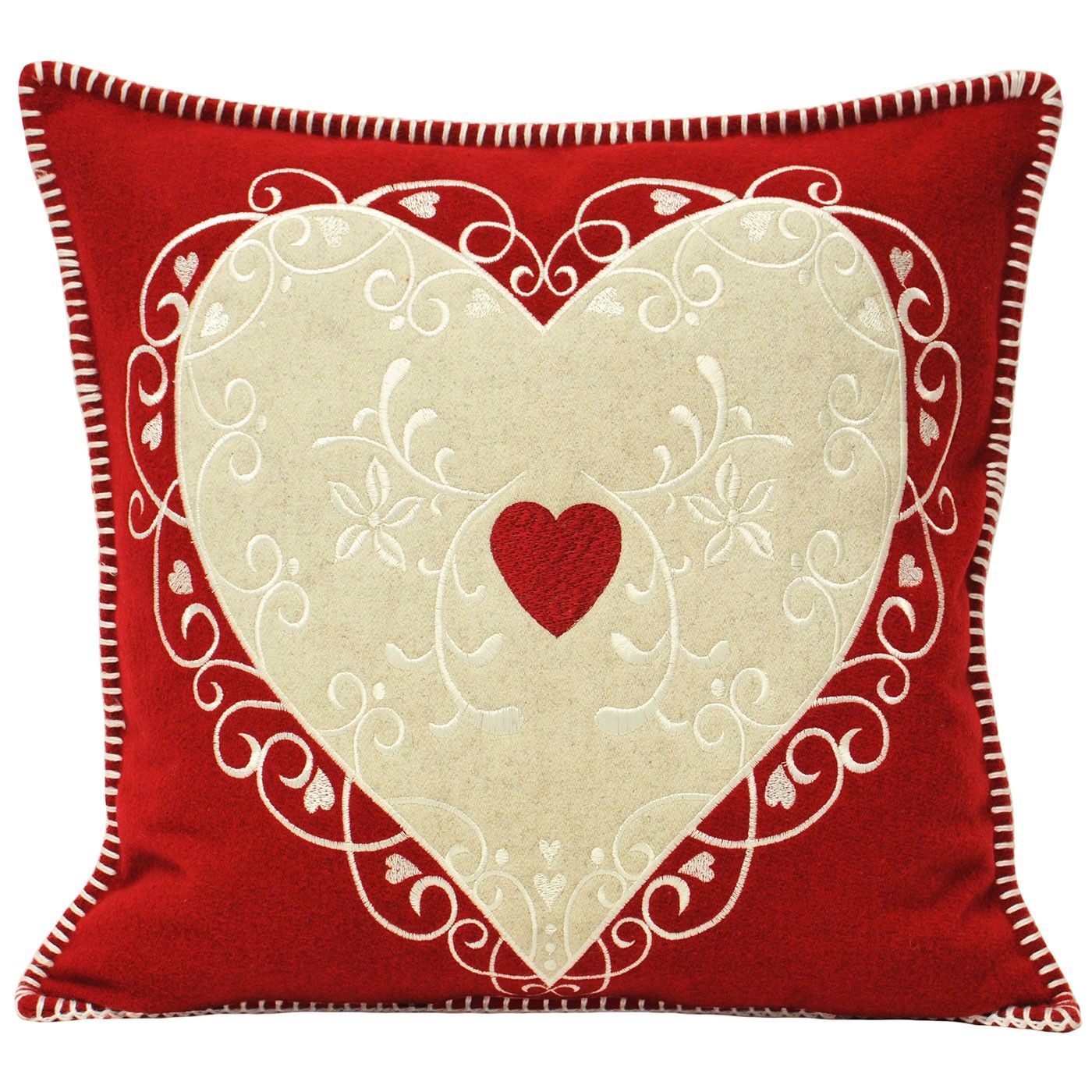 Paoletti Christmas Cushion Cover Scatter Case Festive Xmas Reindeer