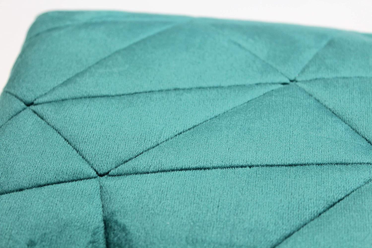 Alexa Velvet Quilted Bedspread Soft Throw Over Double/King Size Bed