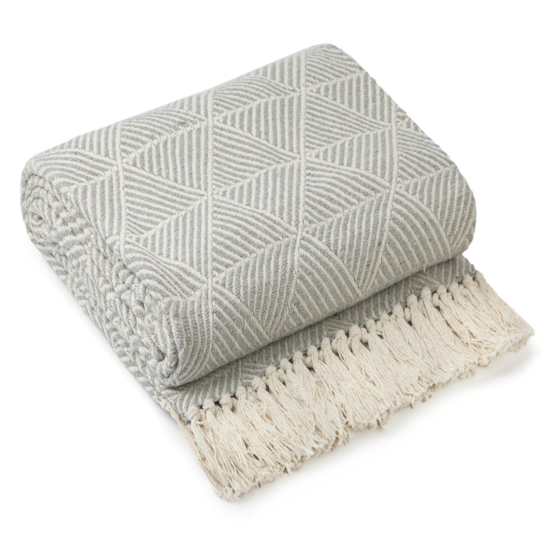 Zahra Blanket for Sofa Chair Bed Throw Throwover - Picture 46 of 51