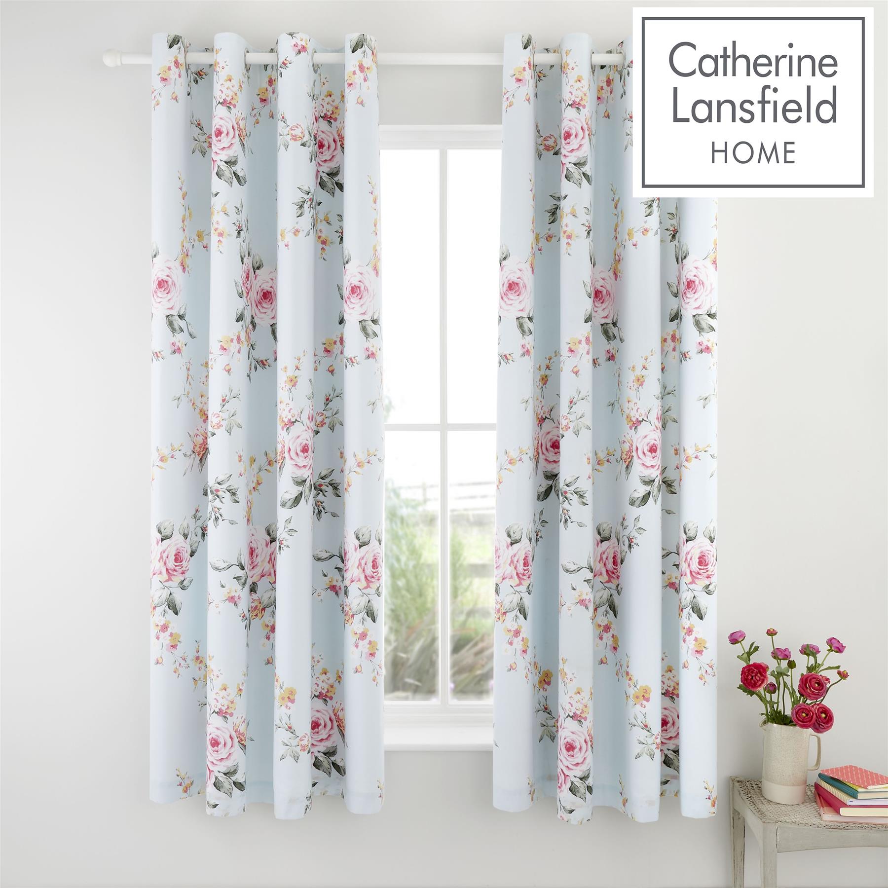Catherine Lansfield Canterbury Floral Duvet Cover Sets Bedding Set & Accessories - Picture 12 of 27