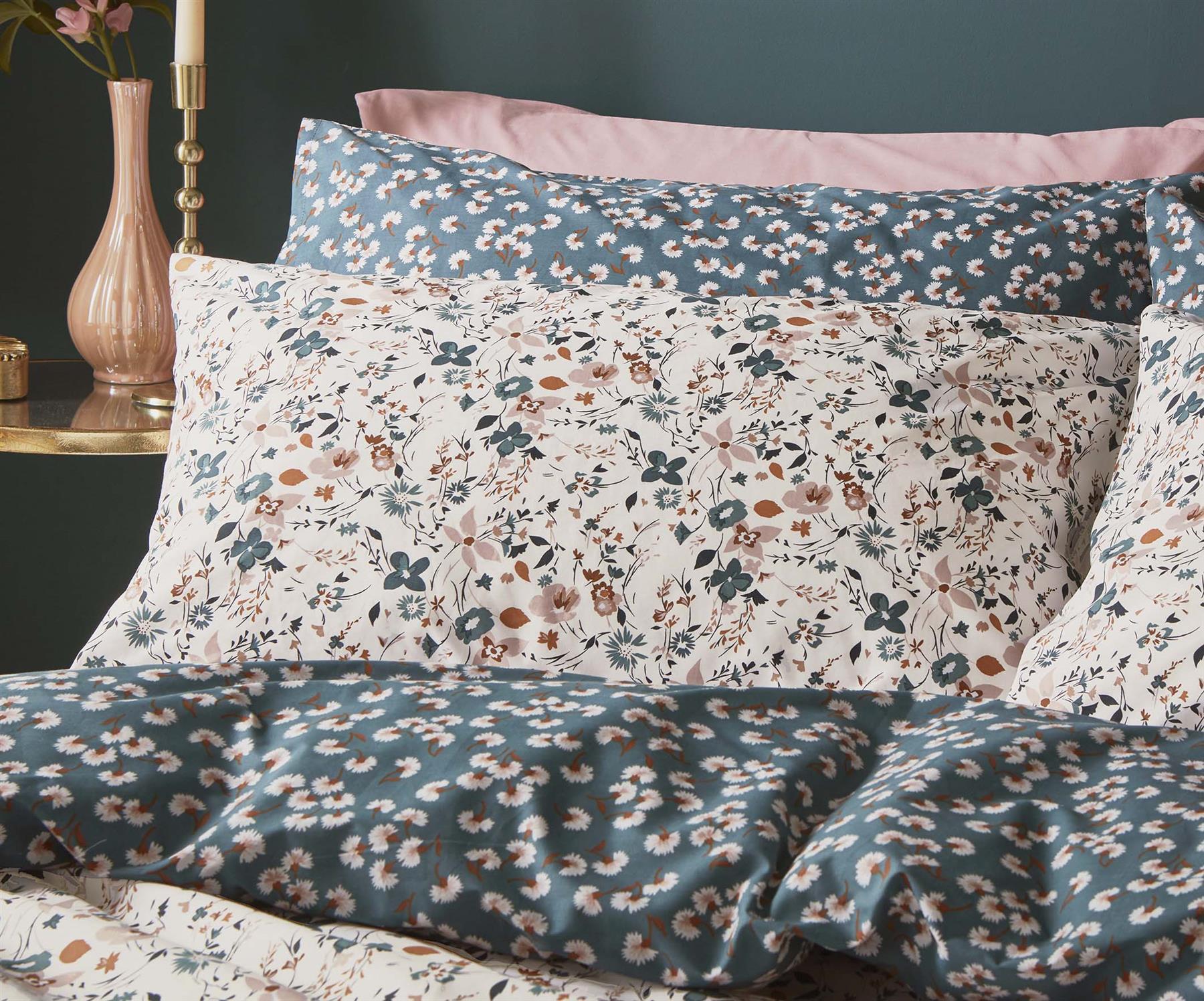 Fat Face Duvet Cover Set 100 Cotton Reversible Bedding Sets Or