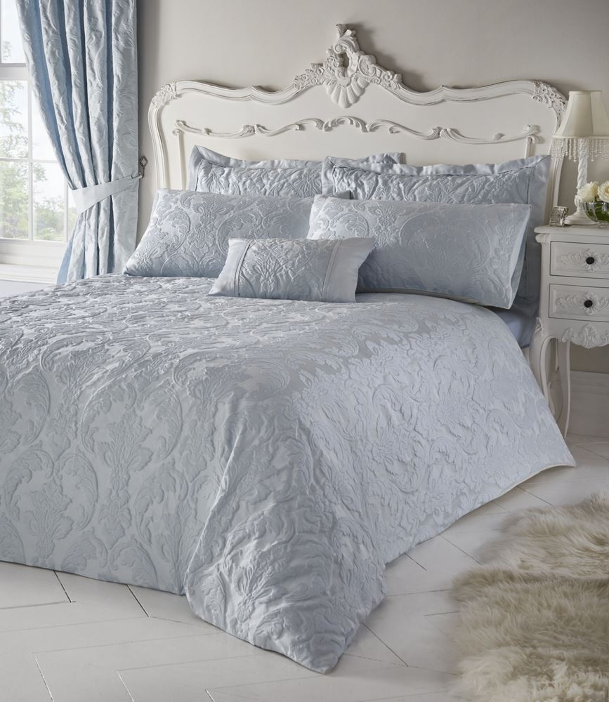 Damask Duvet Cover Bedding Bed Set Or Accessories Woven Jacquard | eBay