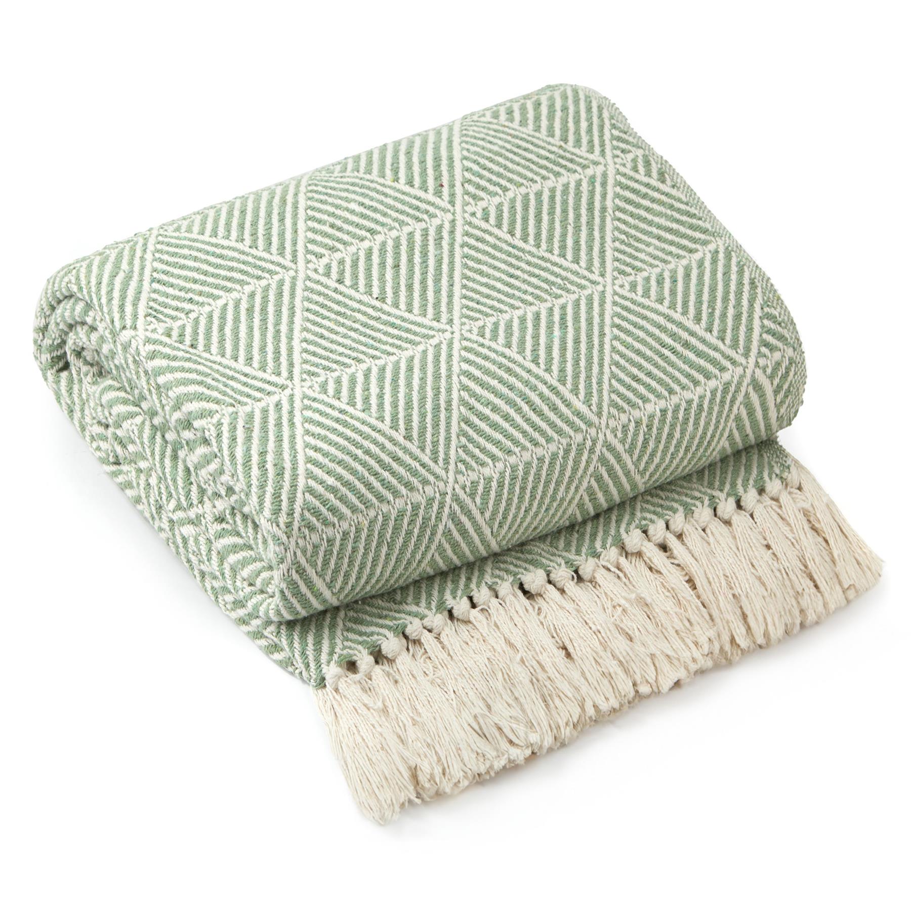Zahra Blanket for Sofa Chair Bed Throw Throwover - Picture 40 of 51