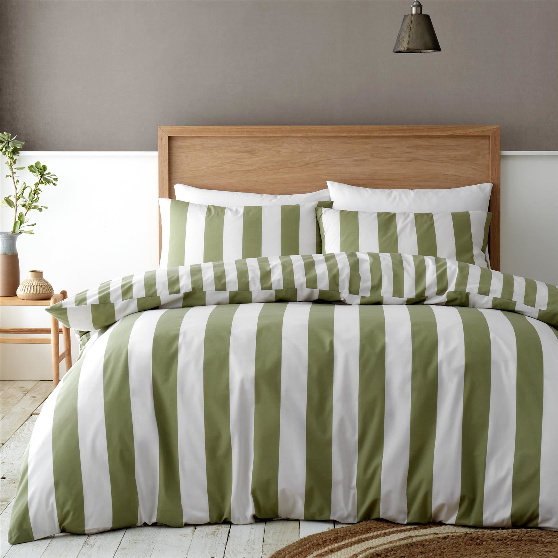 Duvet Cover Set Stripes Bedding Bed Set Quilt Cover Cove Stripe 3 Size 4 Colour - Picture 11 of 34