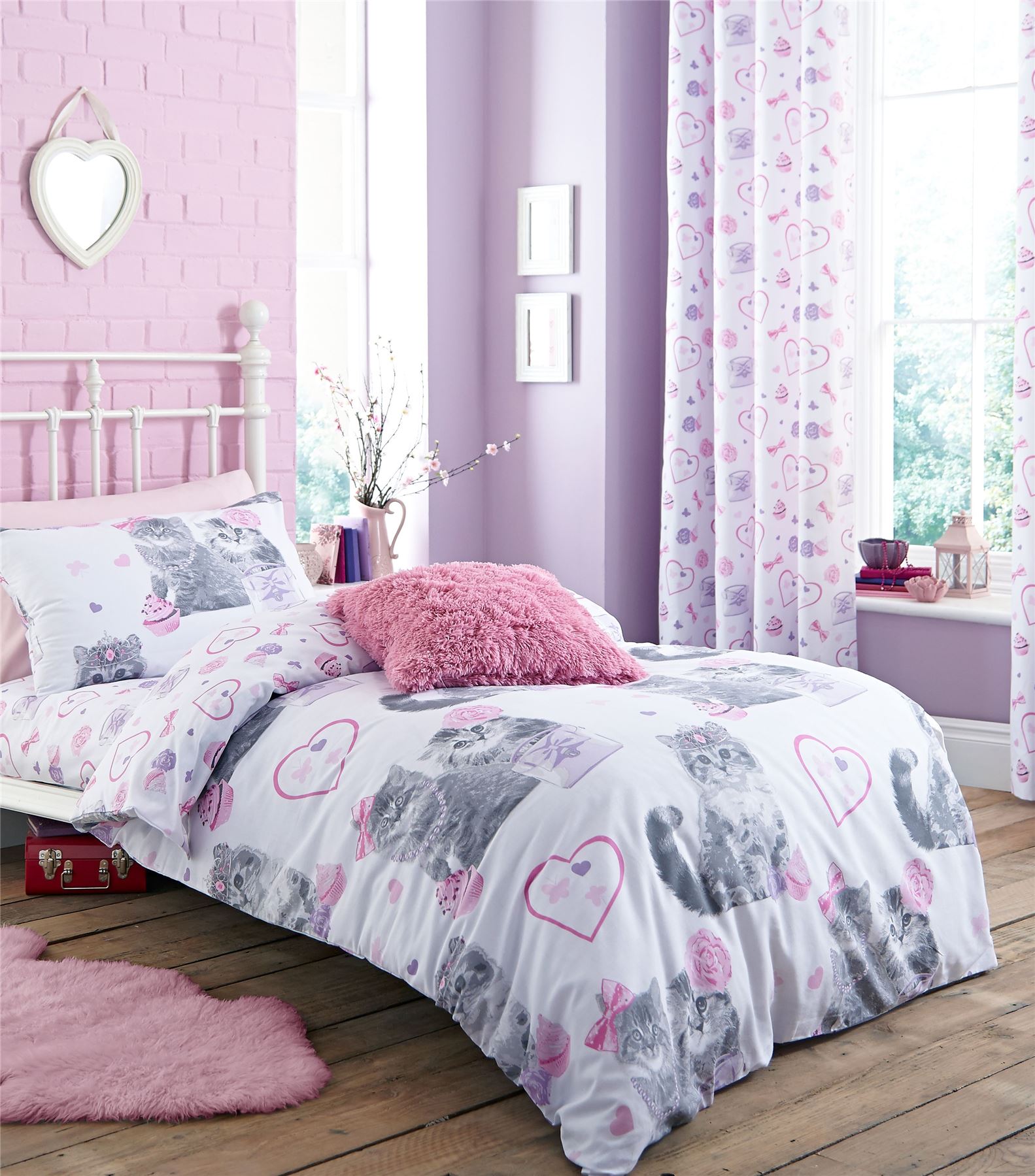 Children Kids Junior Single Double Quilt Duvet Covers & P/case Bedding