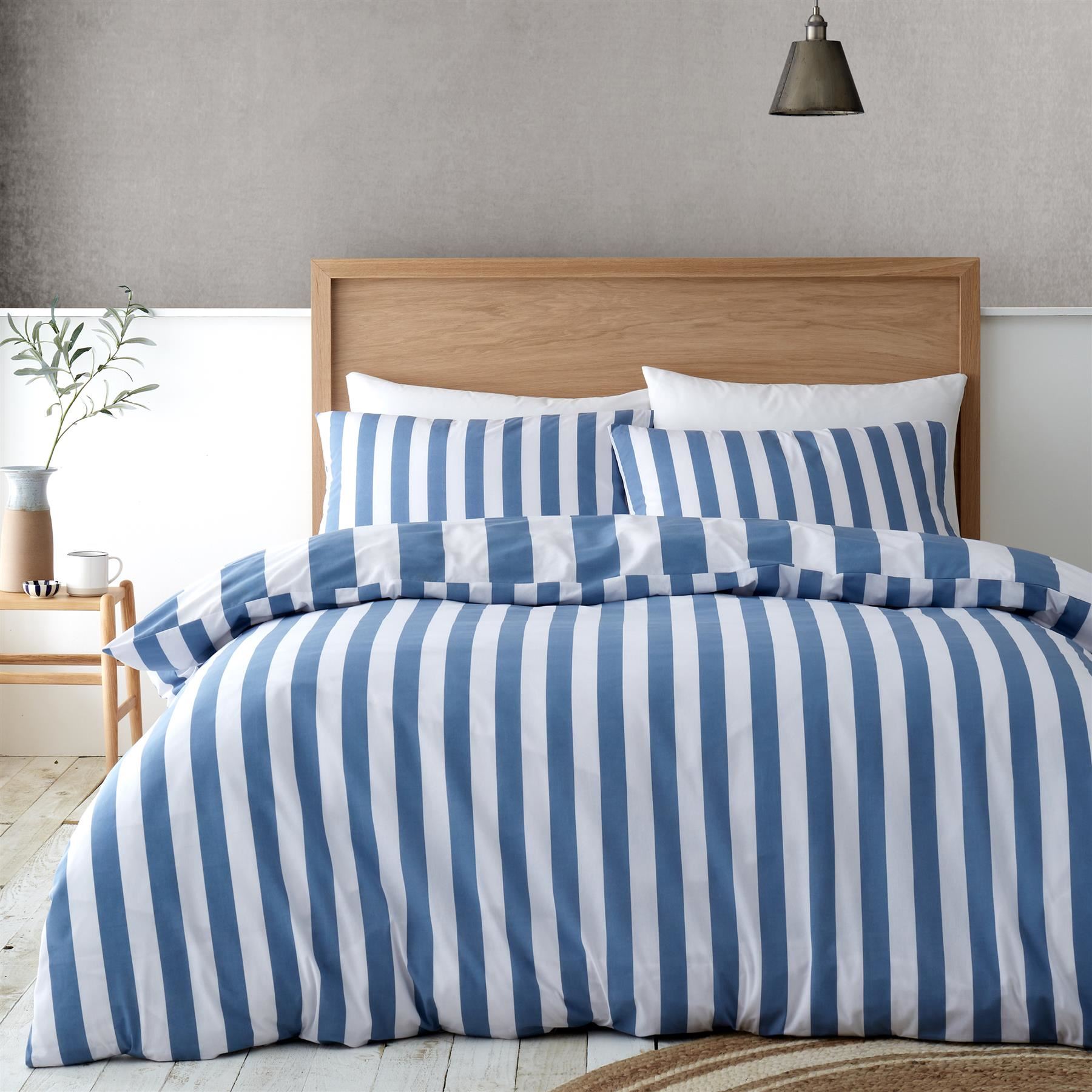 Duvet Cover Set Stripes Bedding Bed Set Quilt Cover Cove Stripe 3 Size 4 Colour - Picture 18 of 34