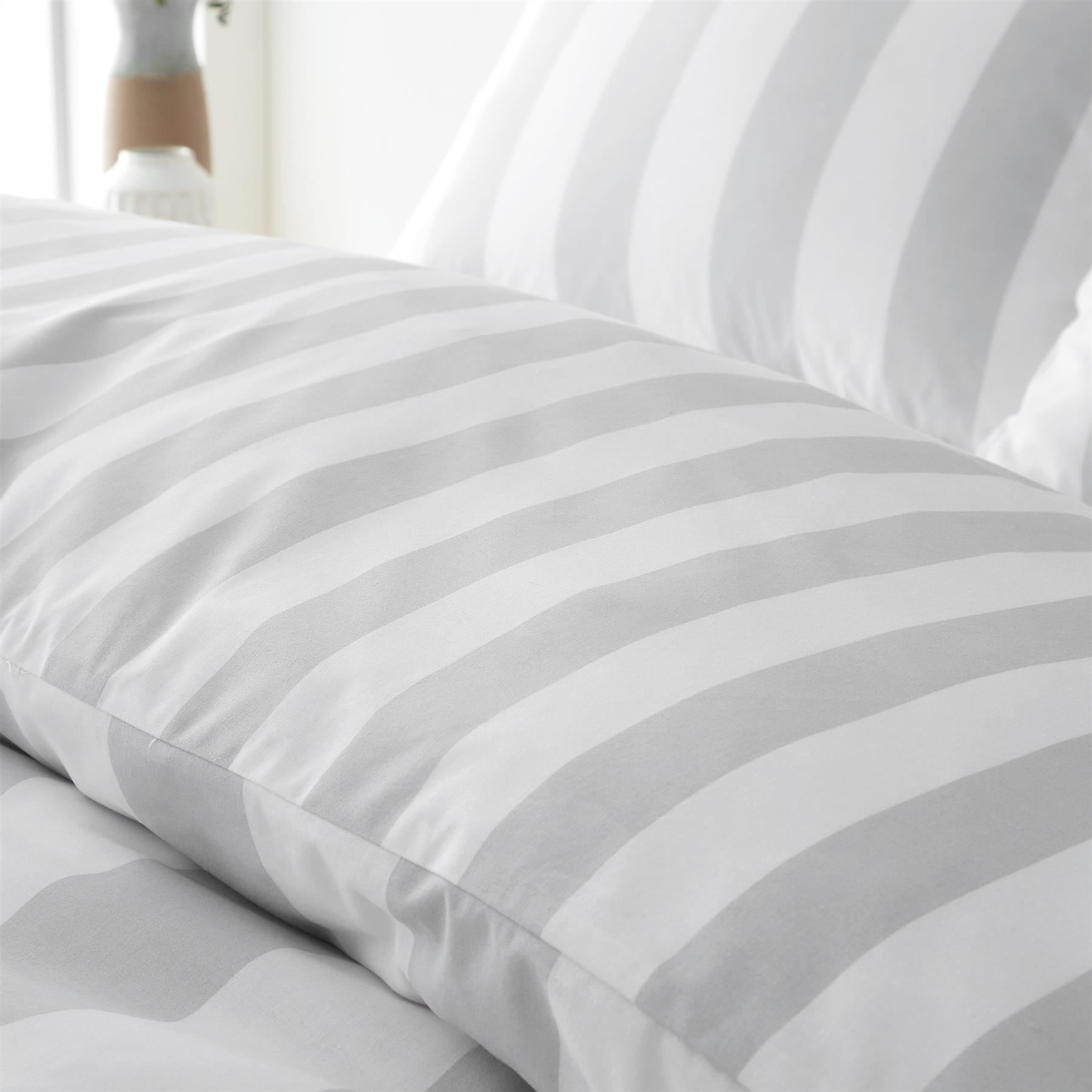 Duvet Cover Set Stripes Bedding Bed Set Quilt Cover Cove Stripe 3 Size 4 Colour - Picture 26 of 34