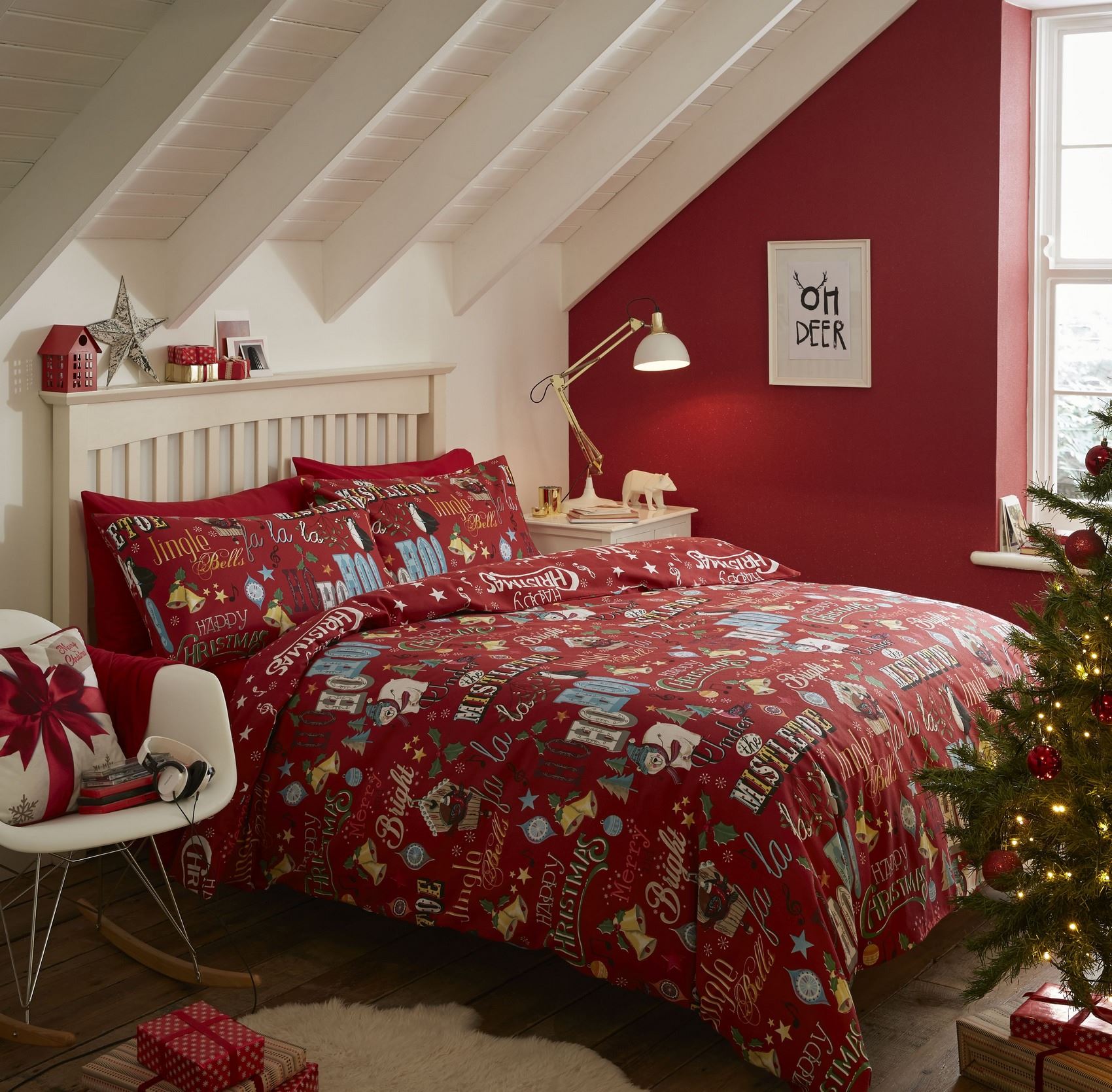 100 Cotton Flannelette Quilt Duvet Cover Bedding Bed Sets Christmas