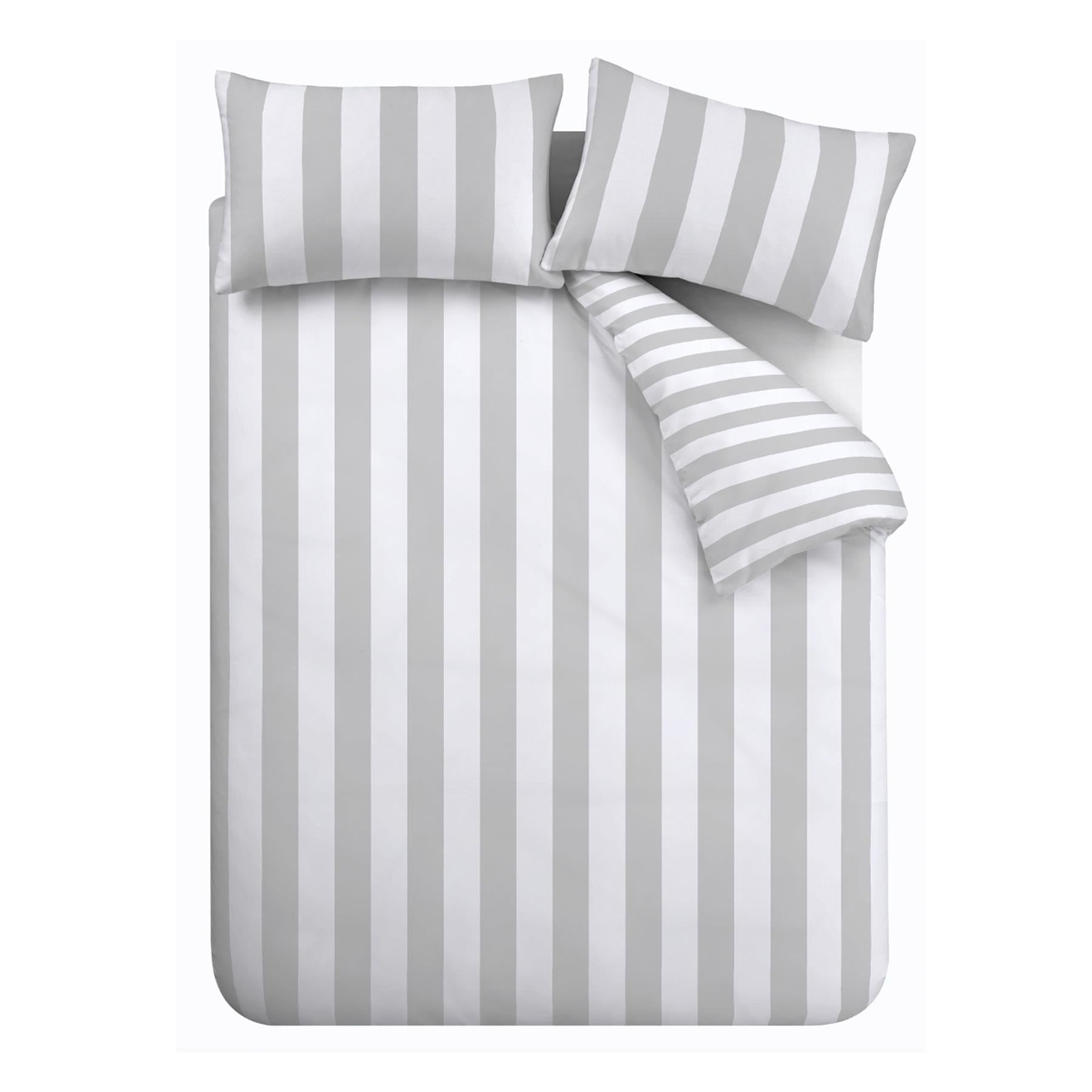 Duvet Cover Set Stripes Bedding Bed Set Quilt Cover Cove Stripe 3 Size 4 Colour - Picture 27 of 34