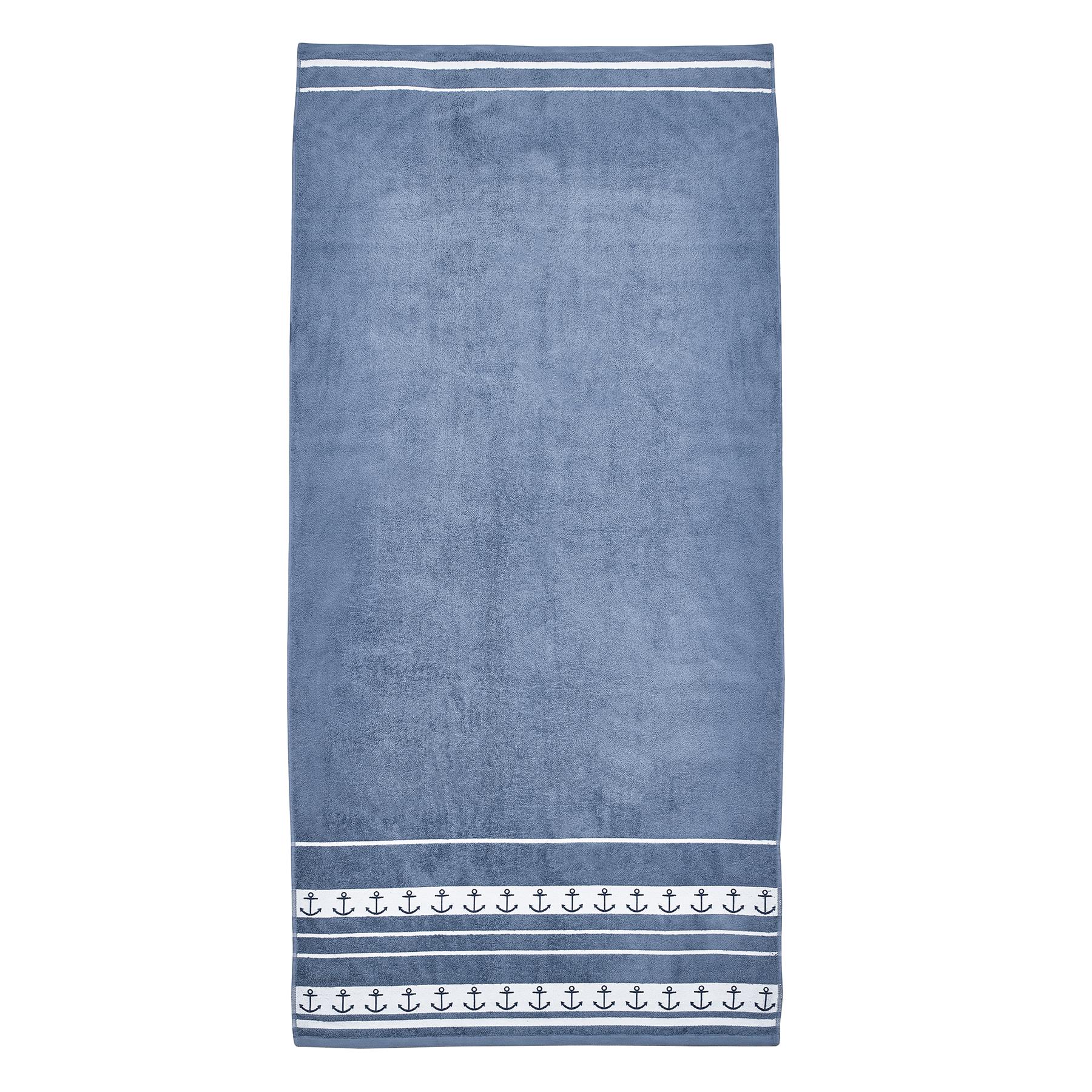 Catherine Lansfield Beach Towel Sunbed Lounger Cotton Patterned Plain - Picture 6 of 52