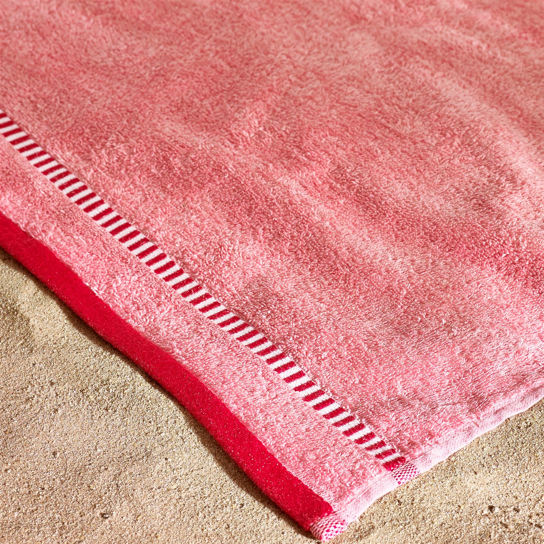 Catherine Lansfield Beach Towel Sunbed Lounger Cotton Patterned Plain - Picture 10 of 52