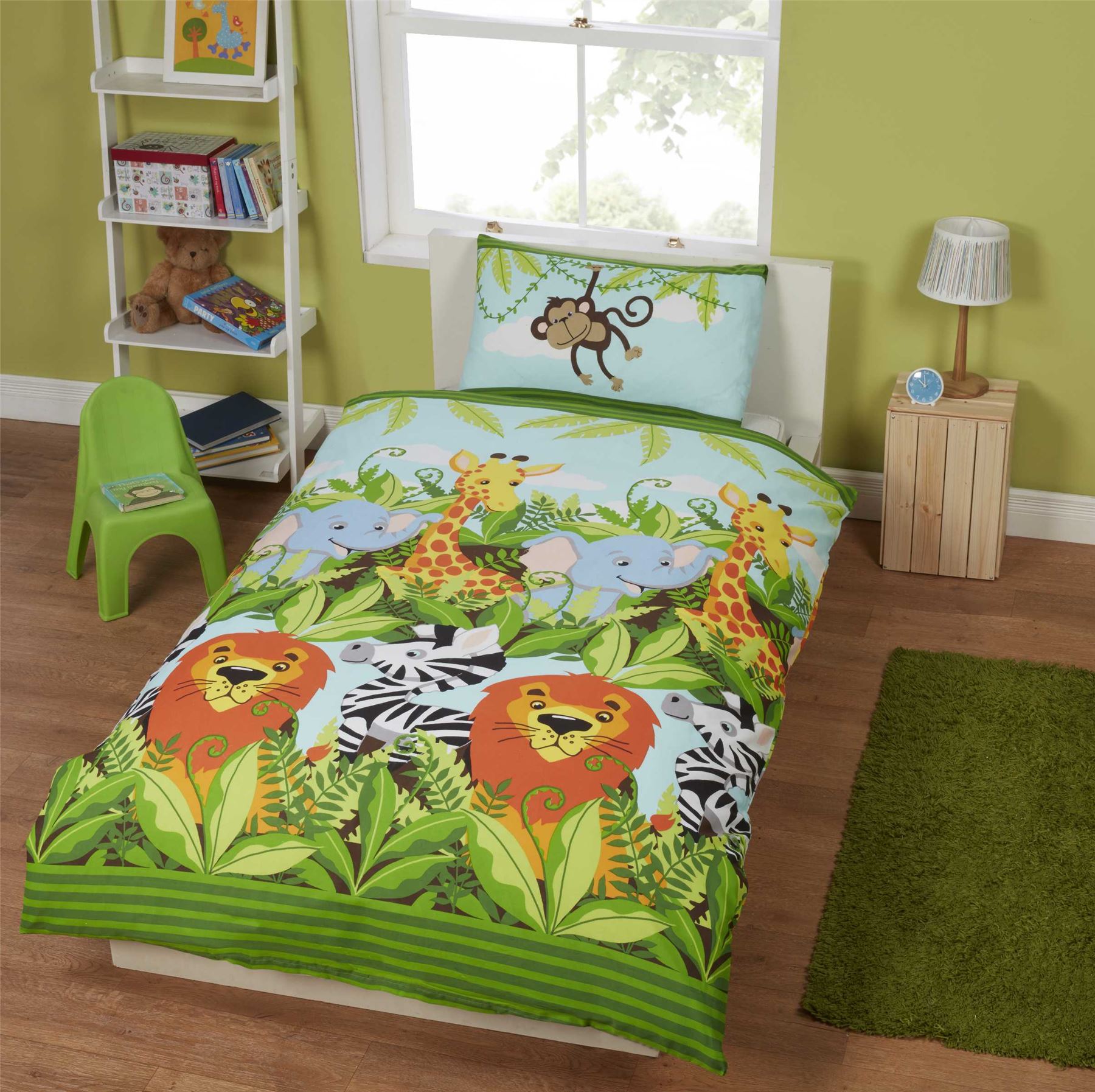 Children Kids Junior Single Double Quilt Duvet Covers & P/case Bedding