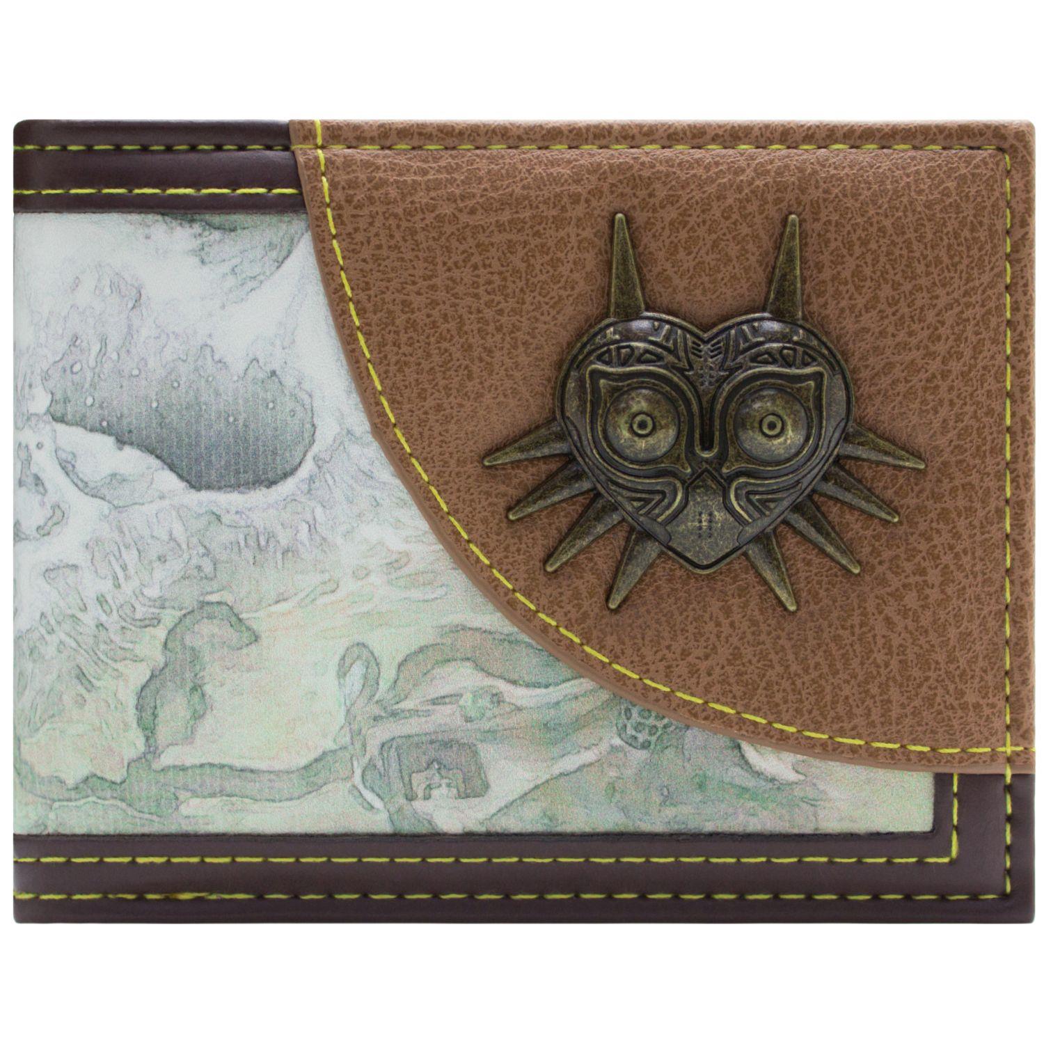NEW OFFICIAL STUNNING LEGEND OF ZELDA MAJORA`S MASK 3D BIFOLD WALLET