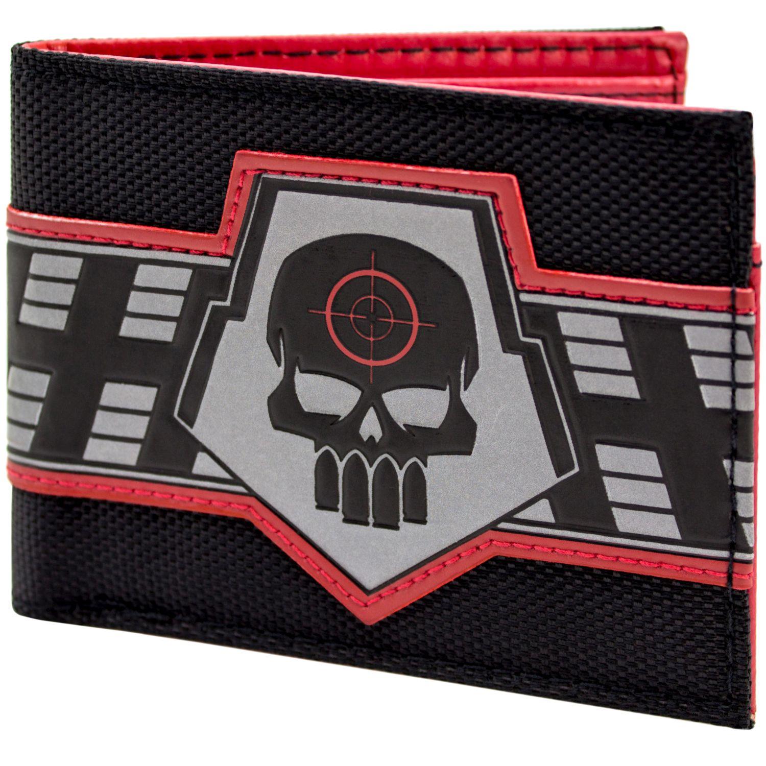 The Way Bi Fold Wallet Suicide Squad Deadshot Skull I Am The Light