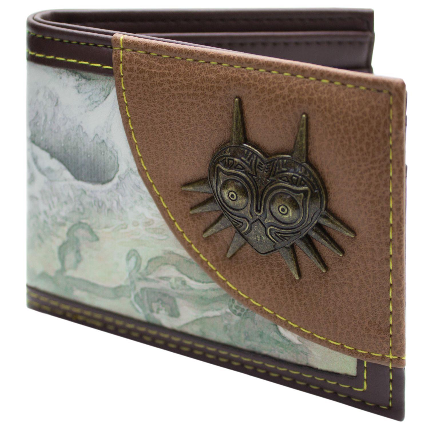 NEW OFFICIAL STUNNING LEGEND OF ZELDA MAJORA`S MASK 3D BIFOLD WALLET