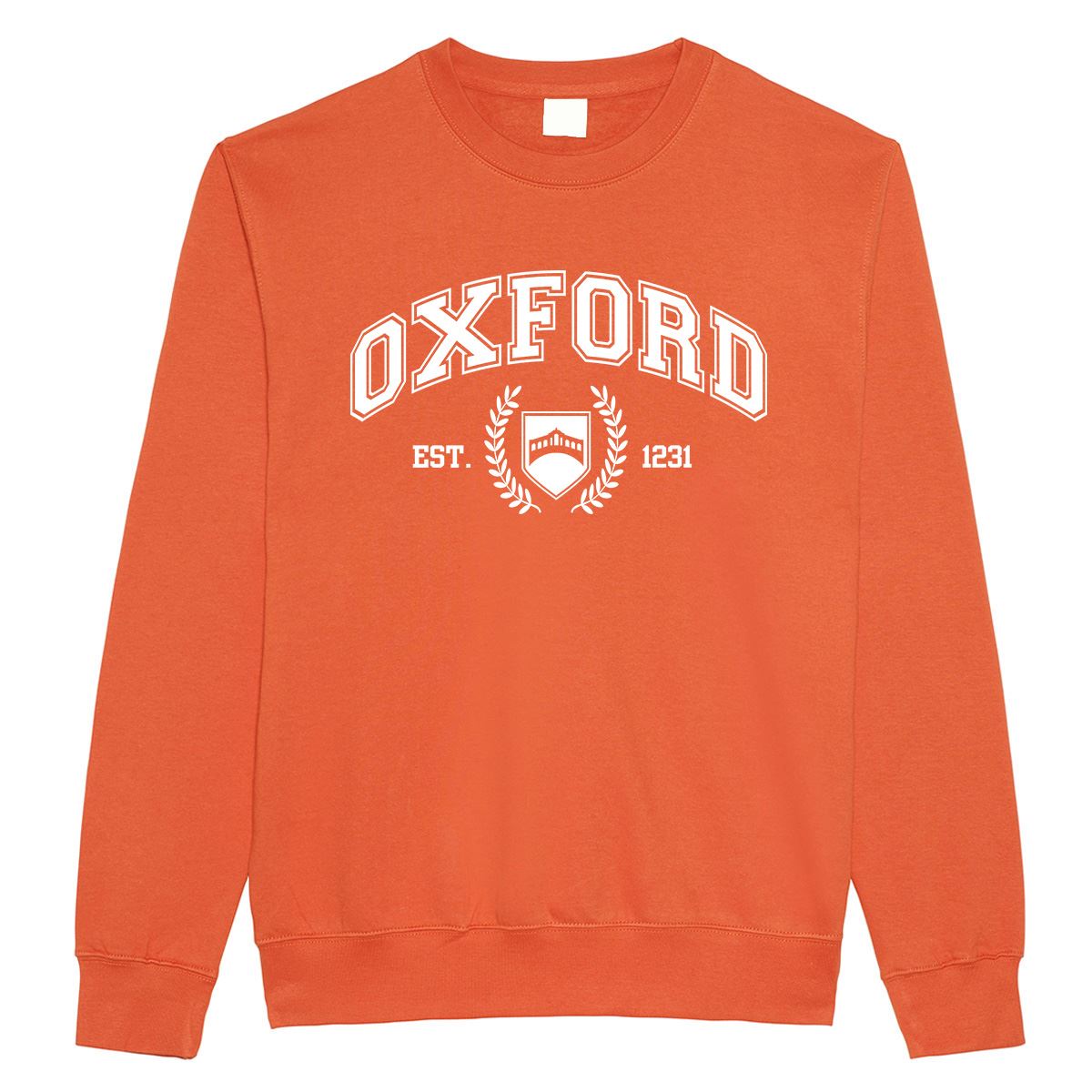 Oxford Hertford Bridge Crest Sweatshirt - Picture 8 of 12