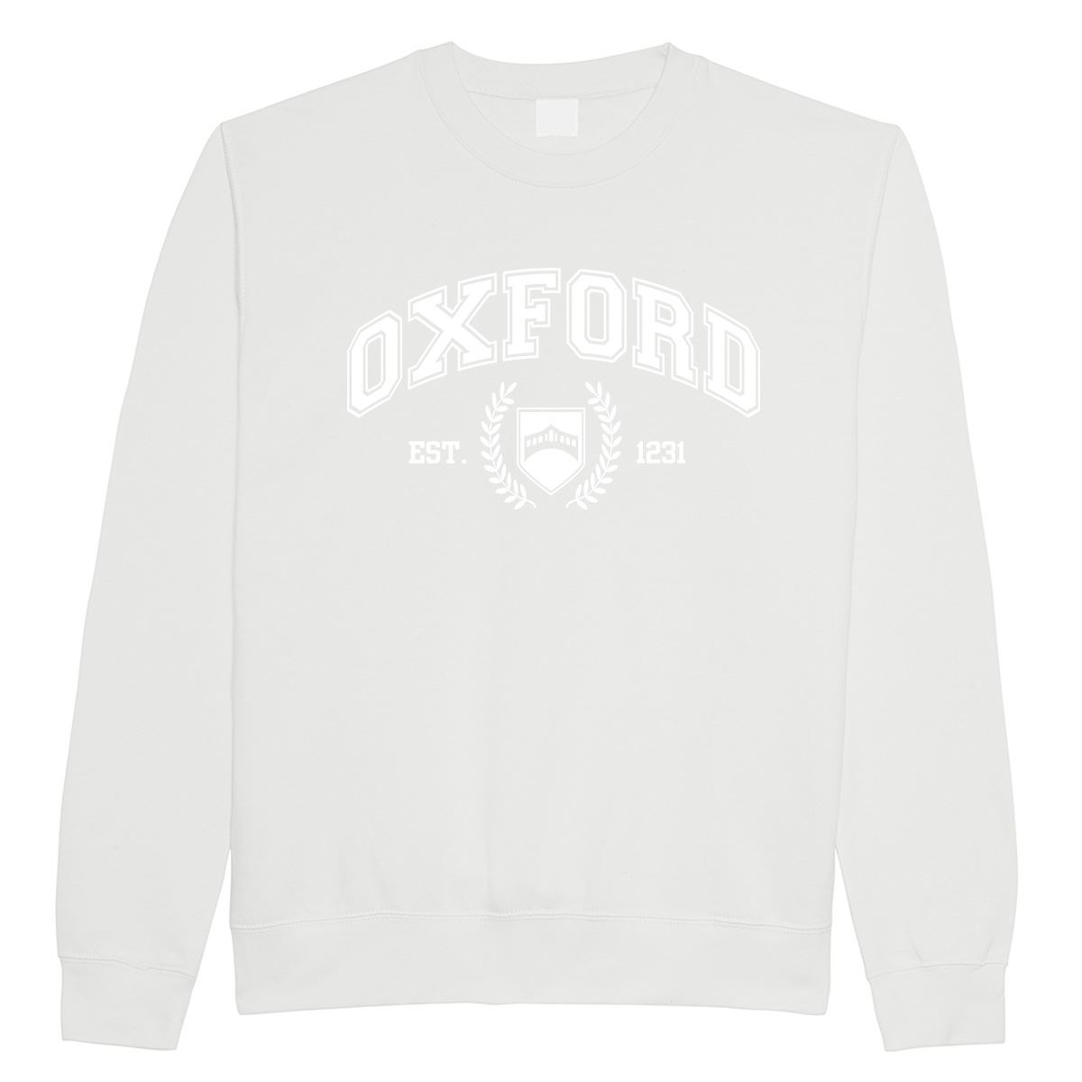 Oxford Hertford Bridge Crest Sweatshirt - Picture 12 of 12
