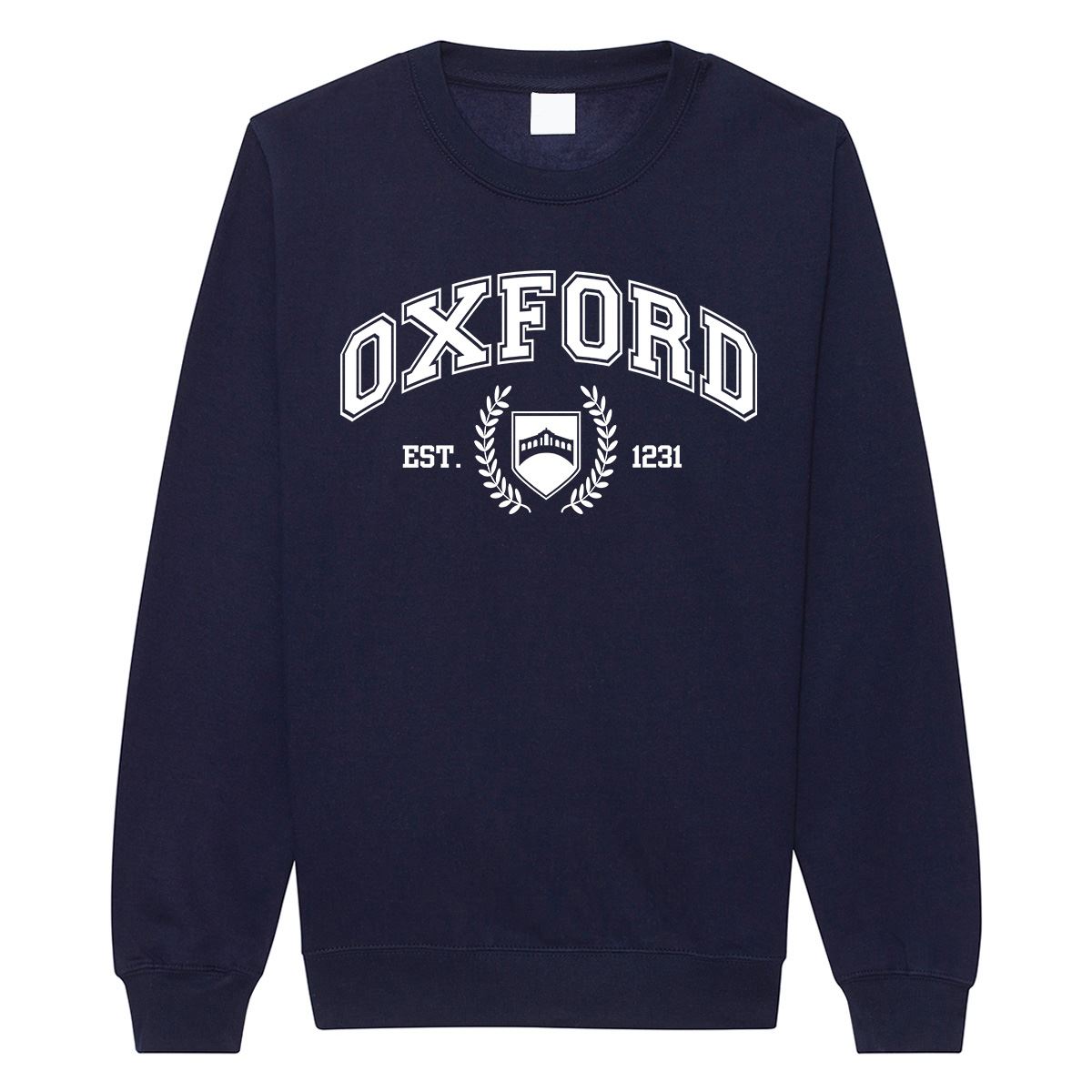 Oxford Hertford Bridge Crest Sweatshirt - Picture 7 of 12