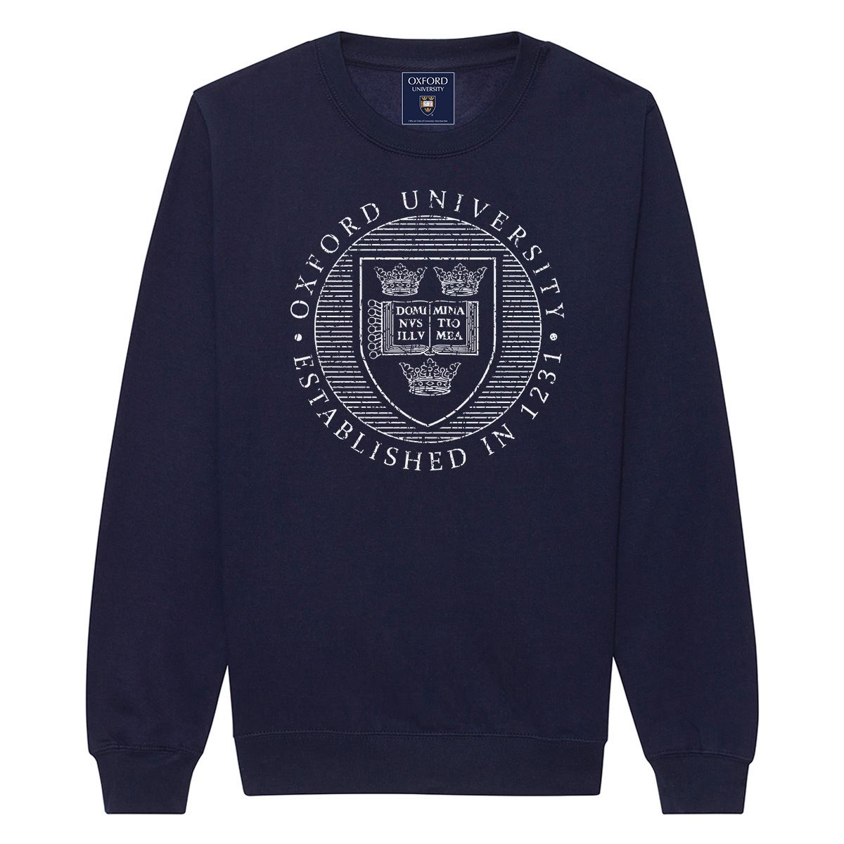 Oxford University Distressed Crest Sweatshirt - Official Merhcandise - Picture 7 of 12